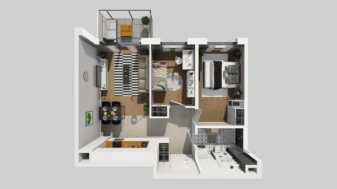 Unit APARTAMENTY BEETHOVENA_1_1_A_MK_31 — Józefa Piusa Dziekońskiego
