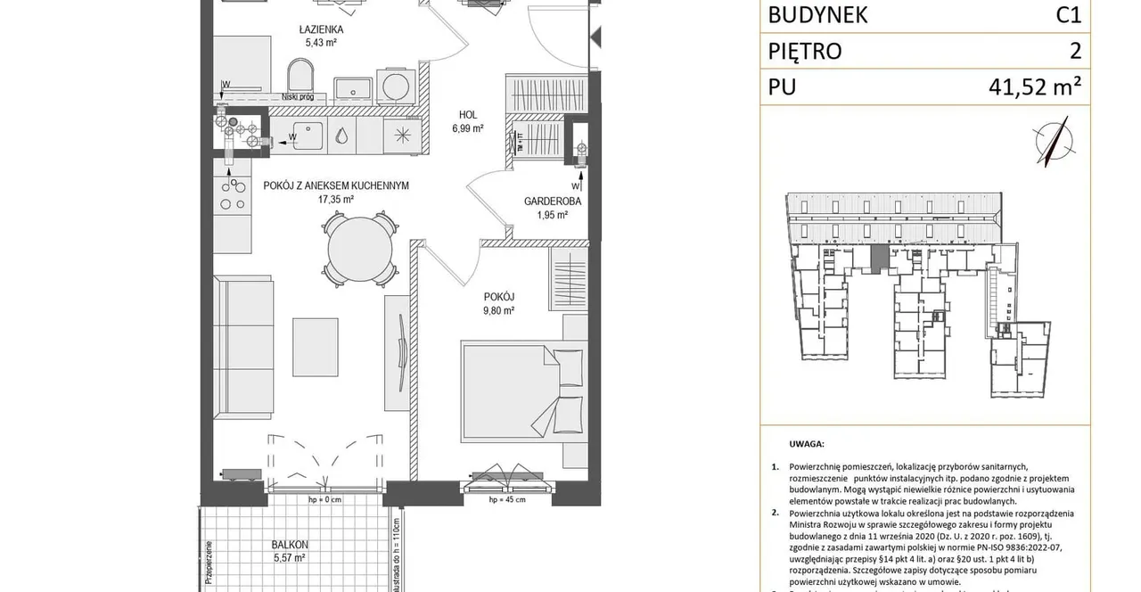 Лот ZAJEZDNIA MOTŁAWA_1_2_C1_MK_60 — Kurza 1-8