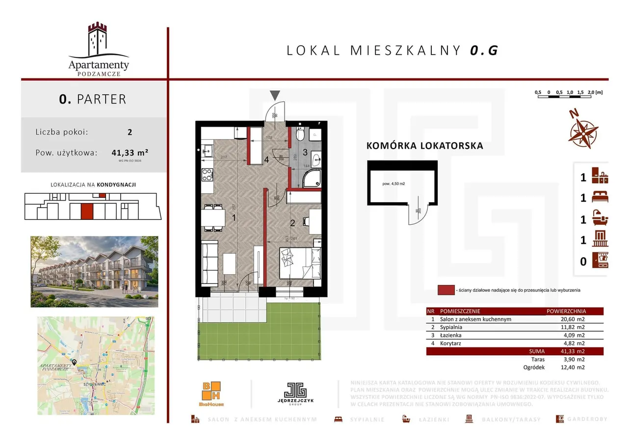 Lokal 0.G — Józefa Longina Sowińskiego Dz