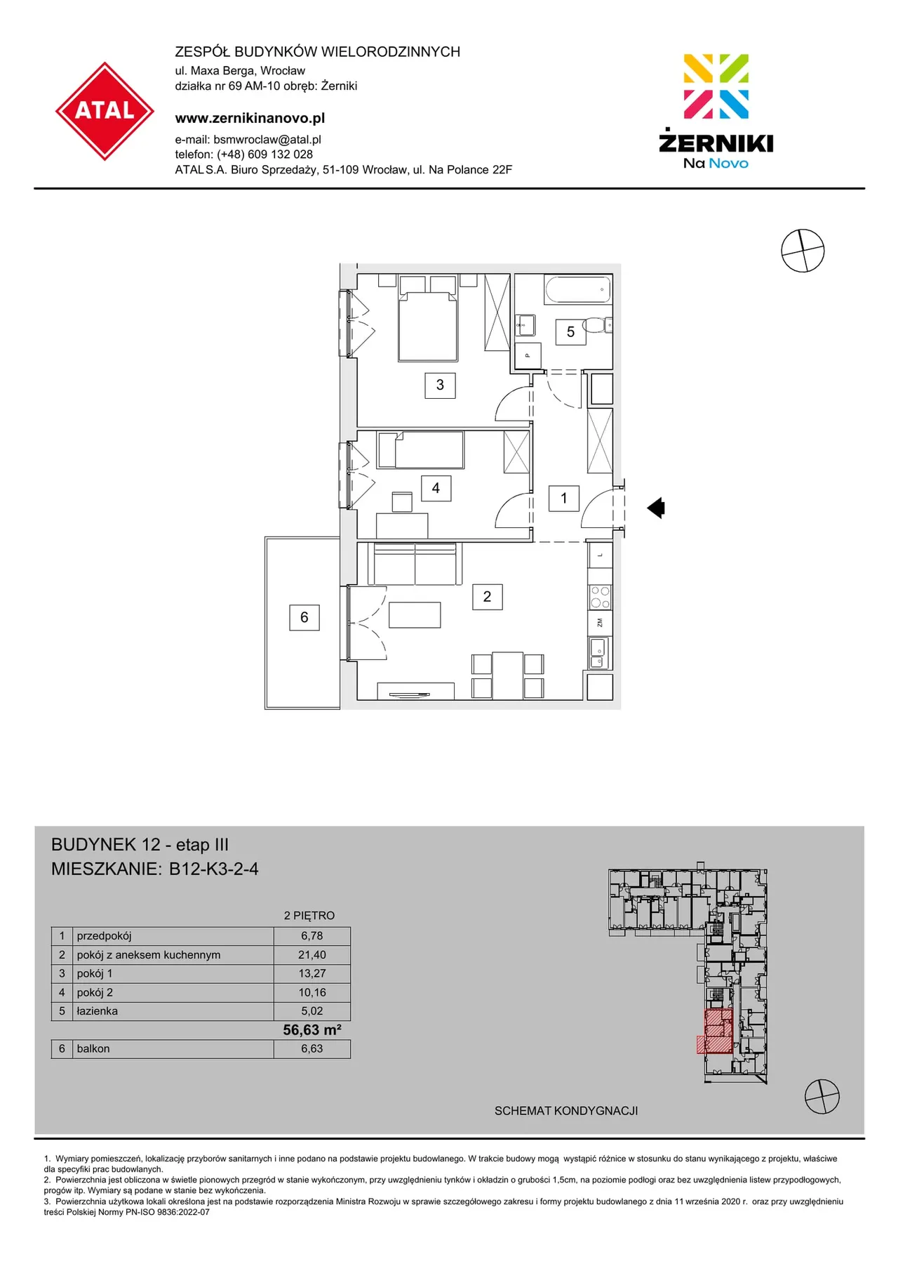 Unit B12-K3-2-4 — W. Lipińskiego oraz M. Berga