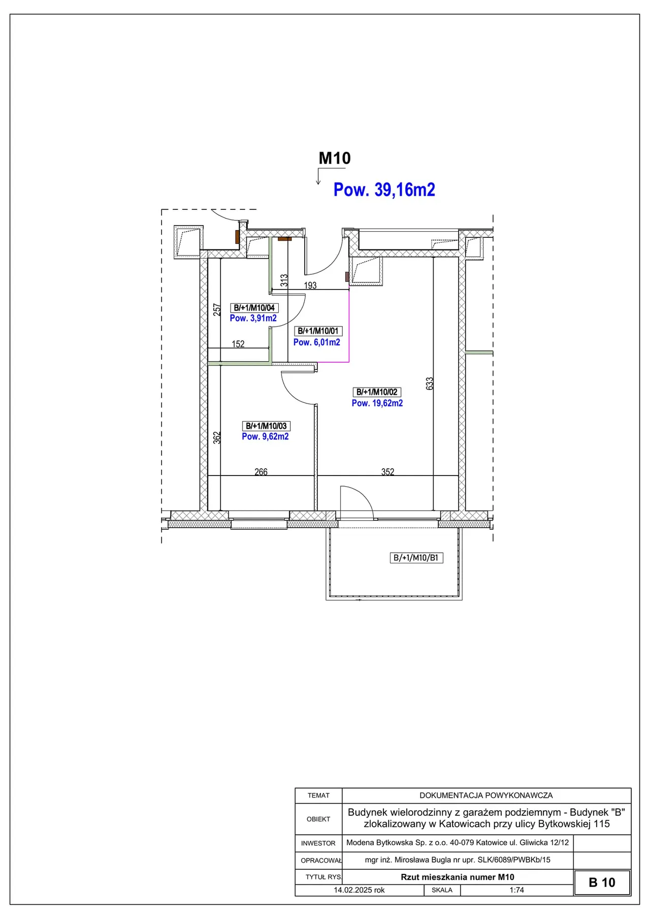 Unit B10 — Modena Bytkowska
