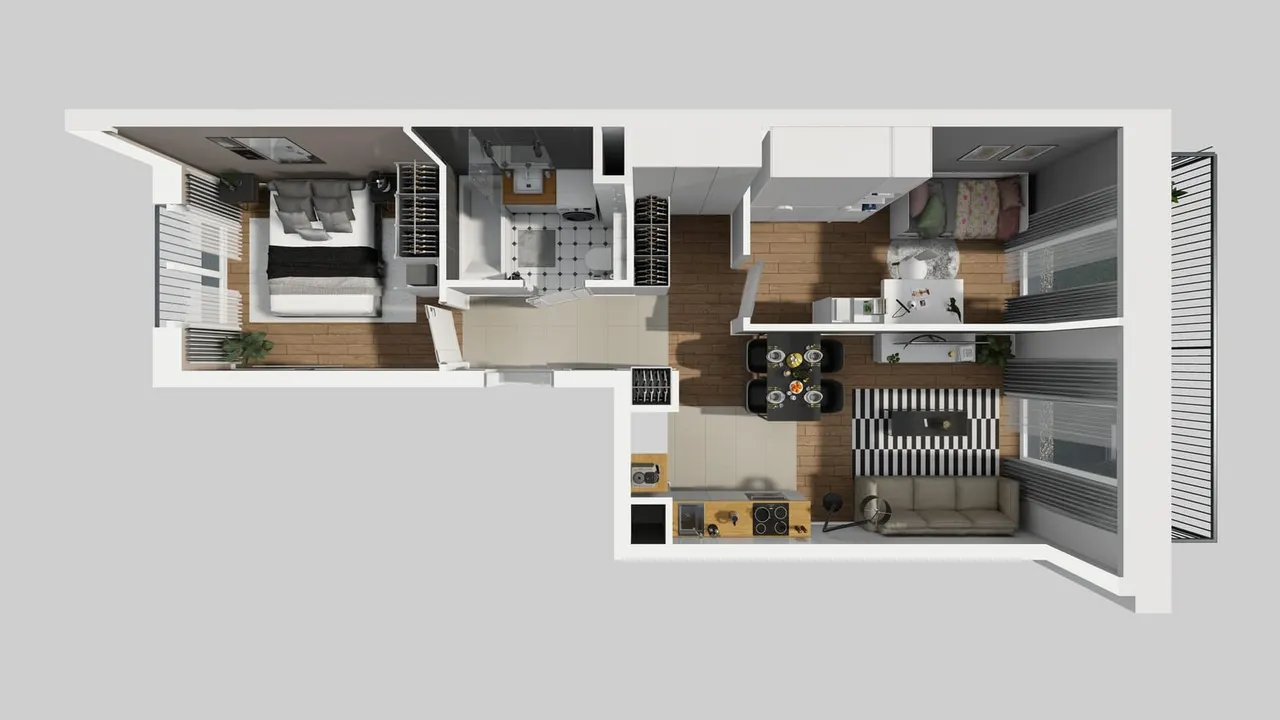 Лот APARTAMENTY PARK MATECZNEGO_2_1_F_MK_47 — Rydlówka