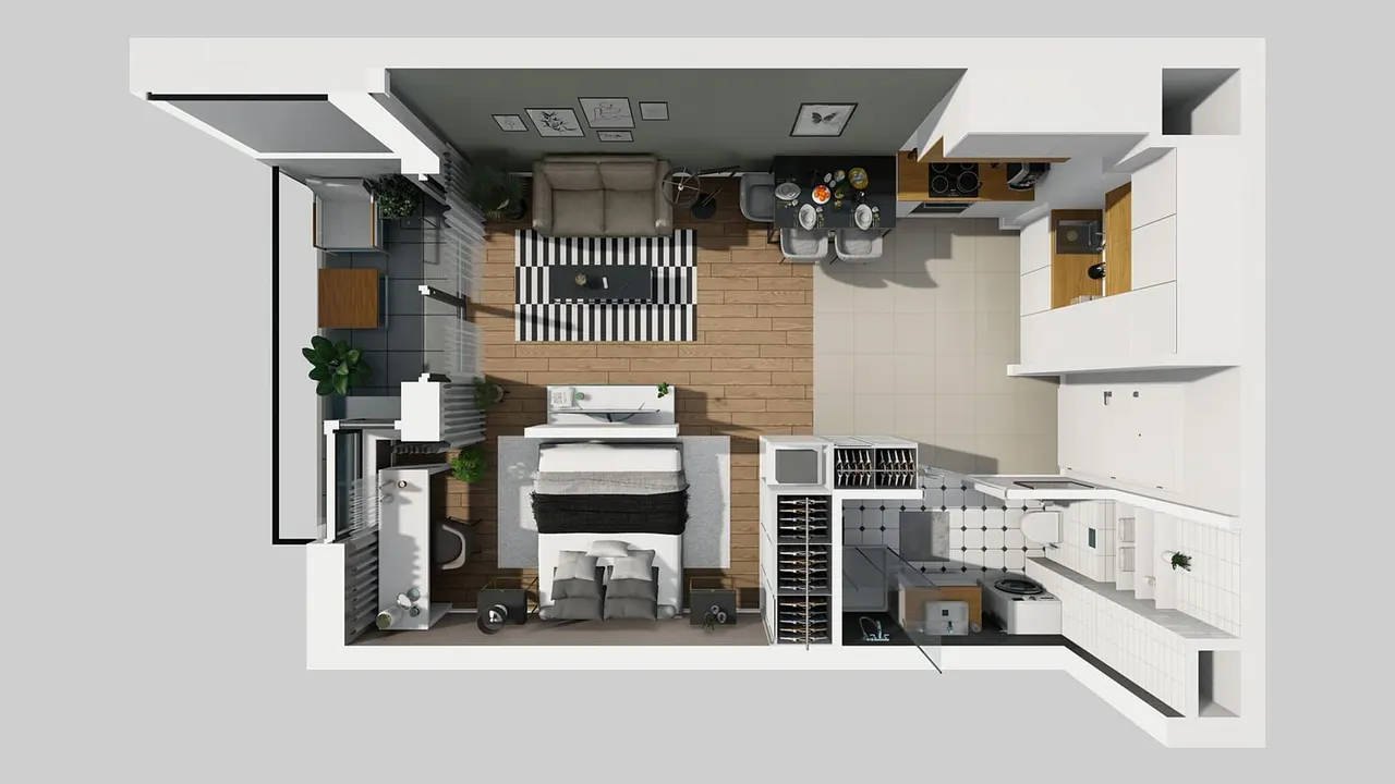 Лот APARTAMENTY GRZYBOWSKA 11_1_1_A_MK_133 — Grzybowska 11