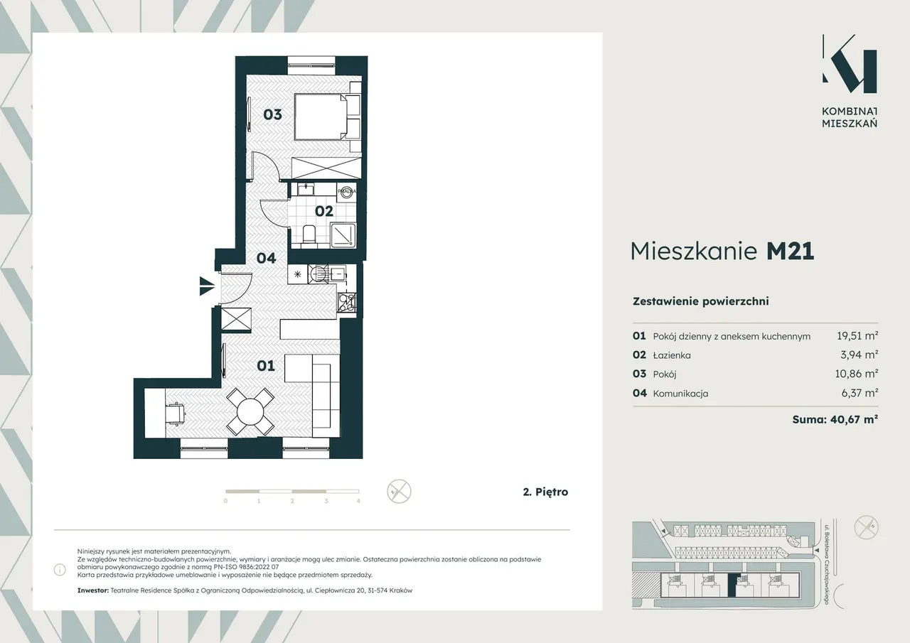 Unit M21 — Osiedle Teatralne