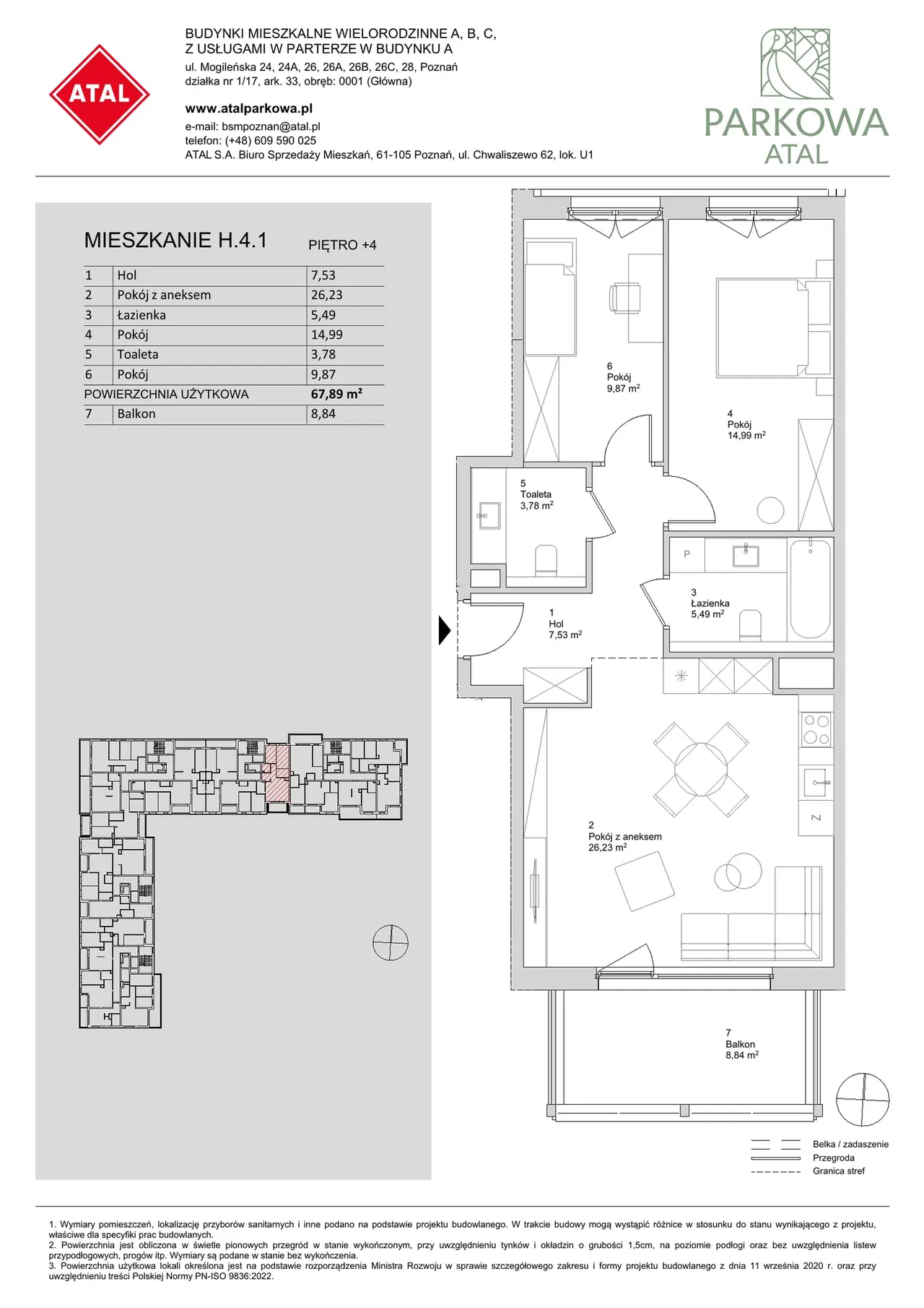 Лот H.4.1 — Mogileńska 24, 26 i 28