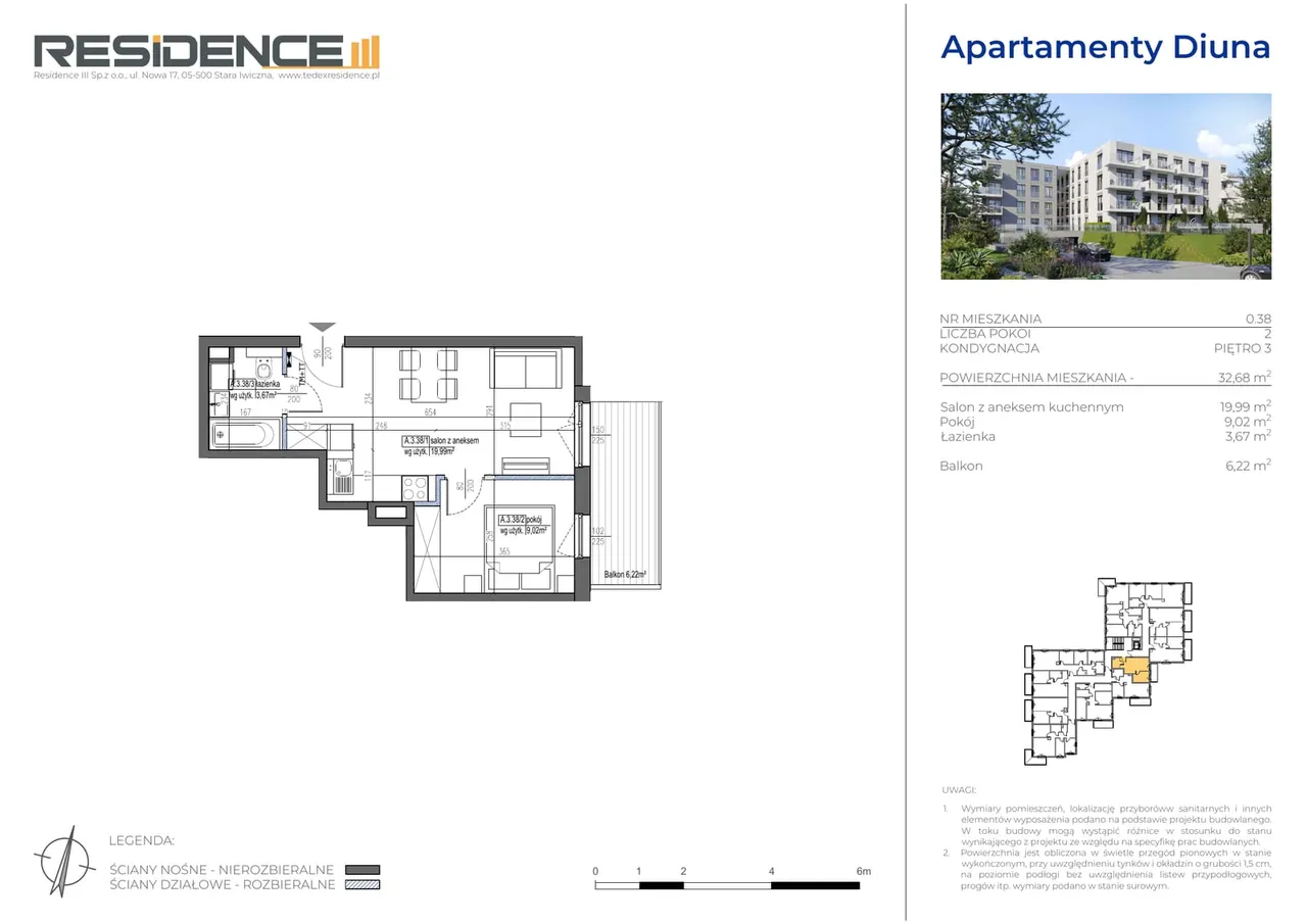 Лот 0.38 — Inwestycja Apartamenty Diuna w Gdańsku