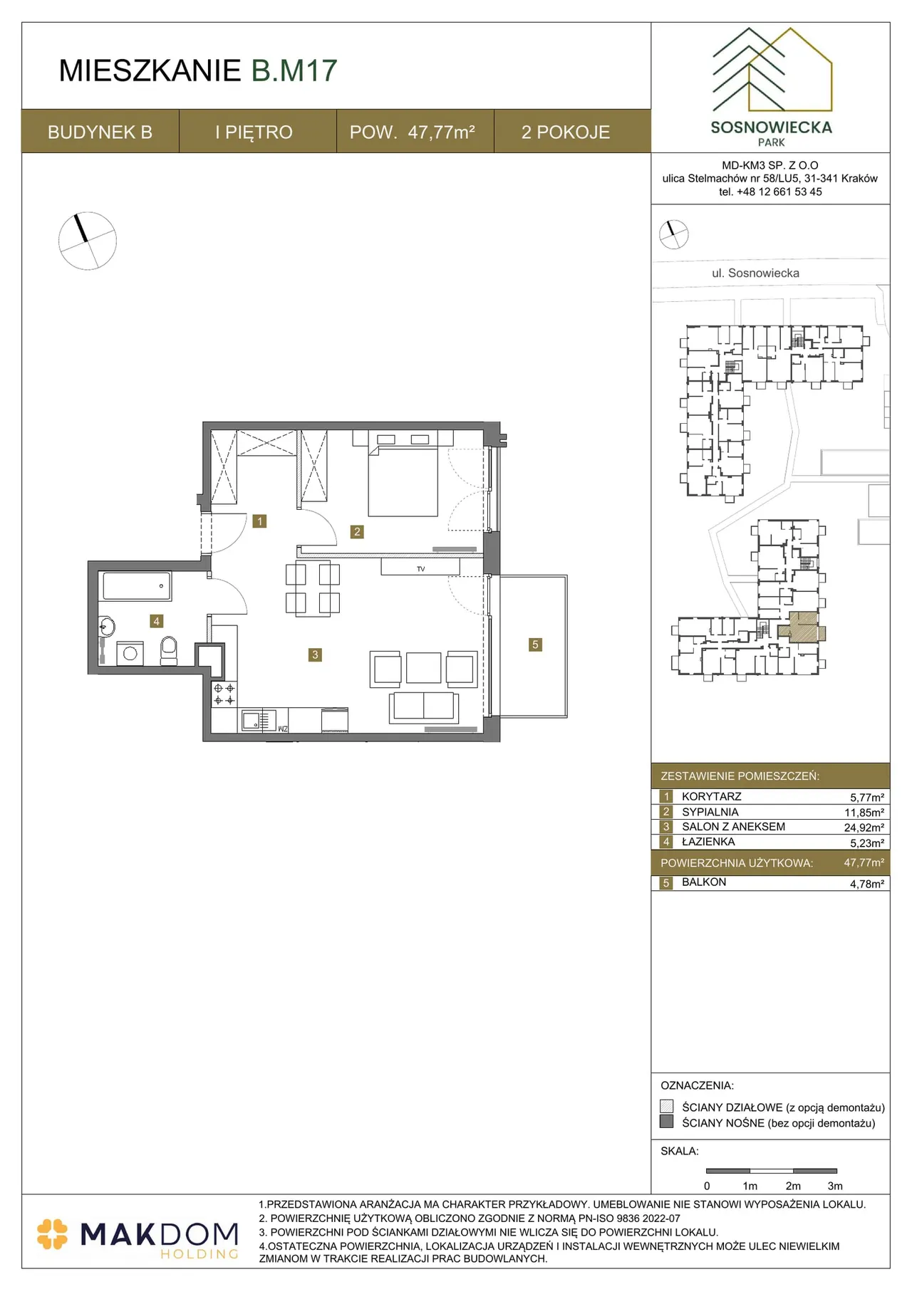Лот B/B.M17 — Sosnowiecka Park