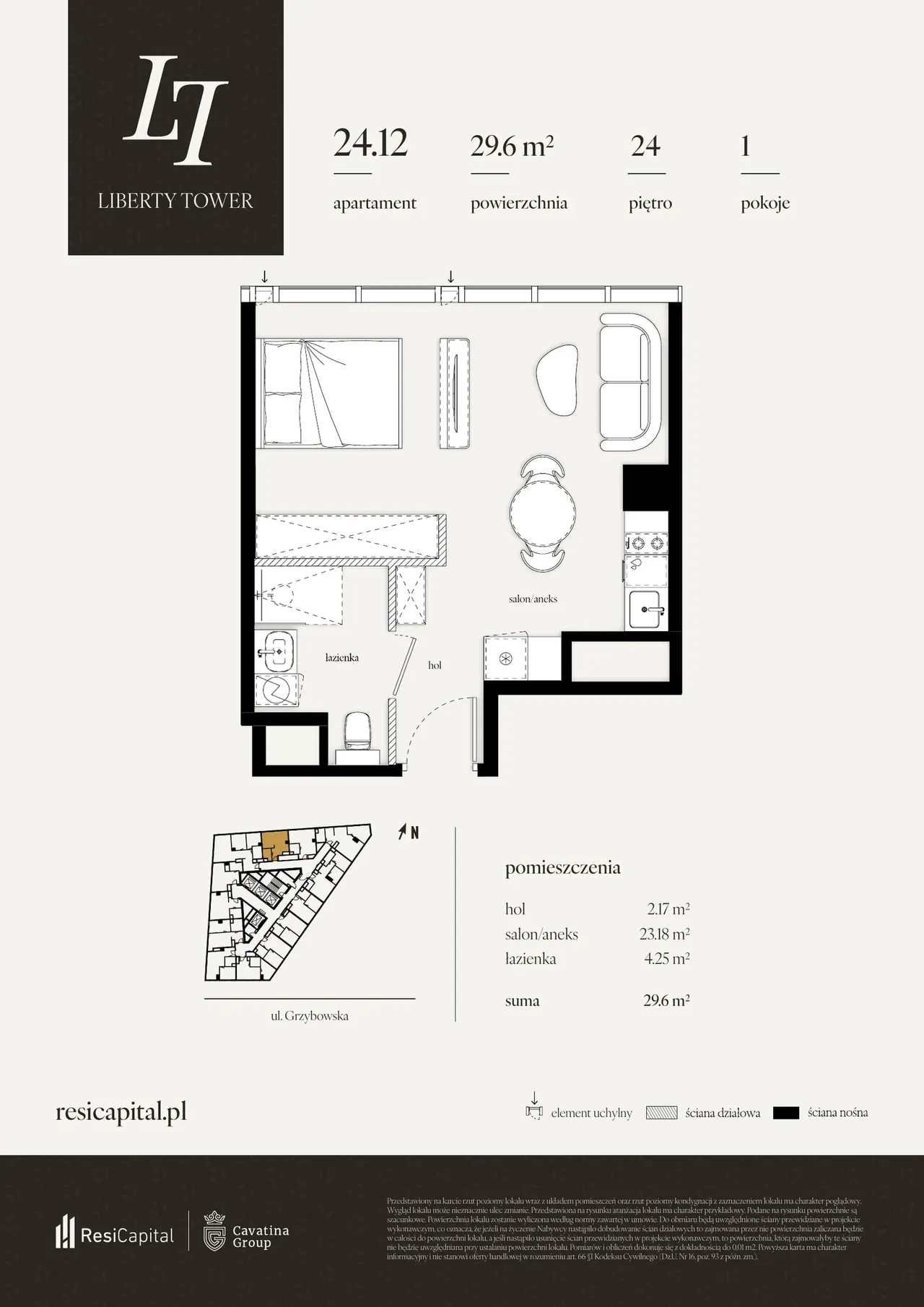 Lokal 1/24.12 — Liberty Tower