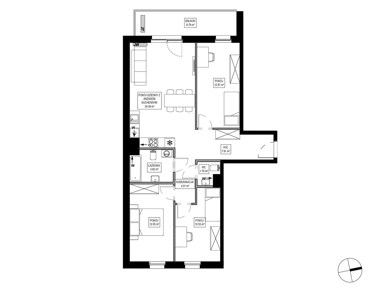 Лот OK5/F/2/9 — Osiedle Kameralne