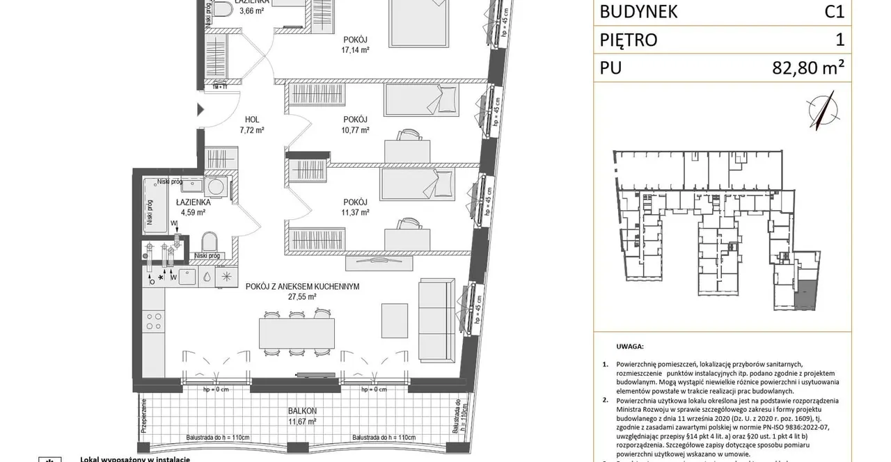 Unit ZAJEZDNIA MOTŁAWA_1_2_C1_MK_119 — Kurza 1-8