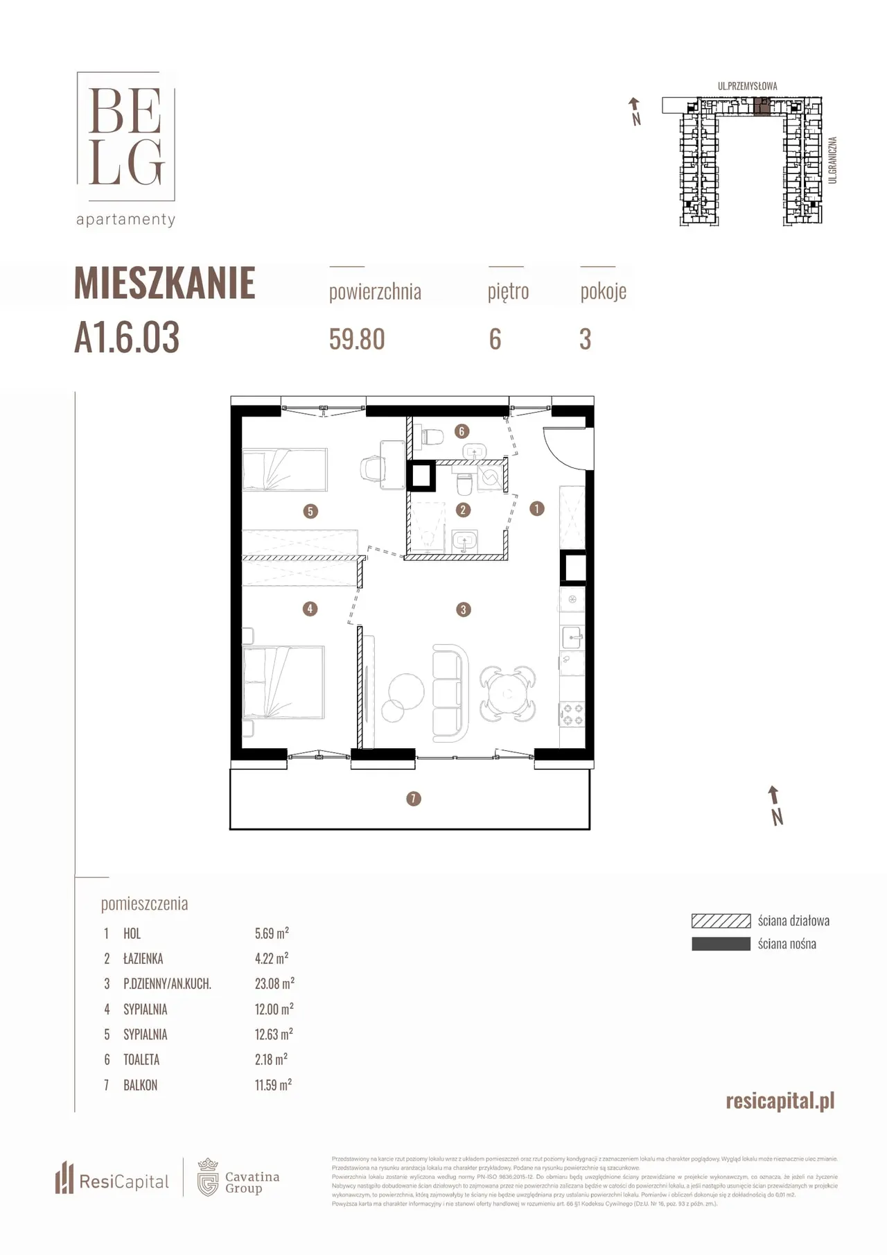Lokal 2/A1.6.03 — CAVATINA SPV 32 SPÓŁKA Z OGRANICZONĄ ODPOWIEDZIALNOŚCIĄ