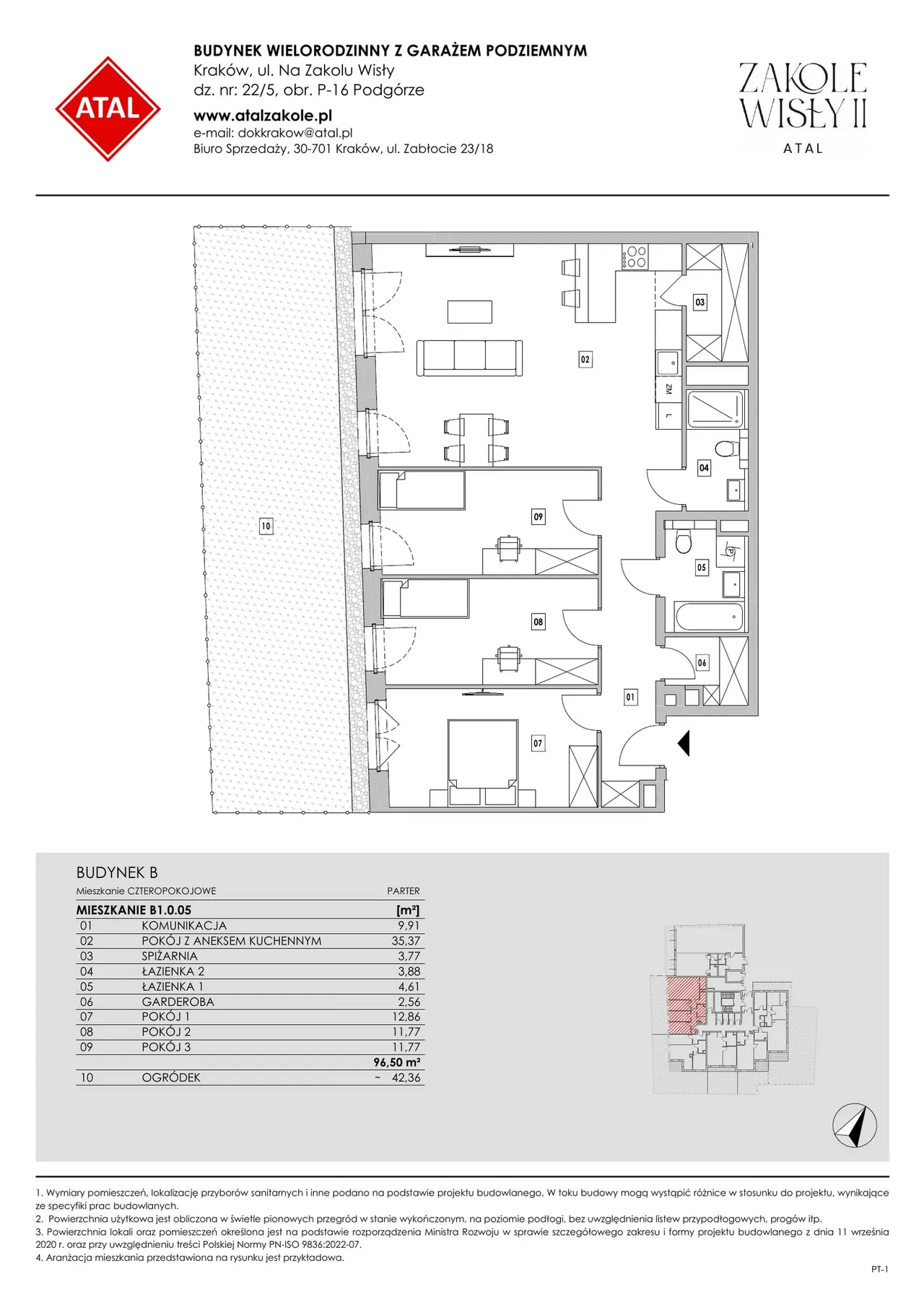 Unit B1.0.05 — ul. Na Zakolu Wisły