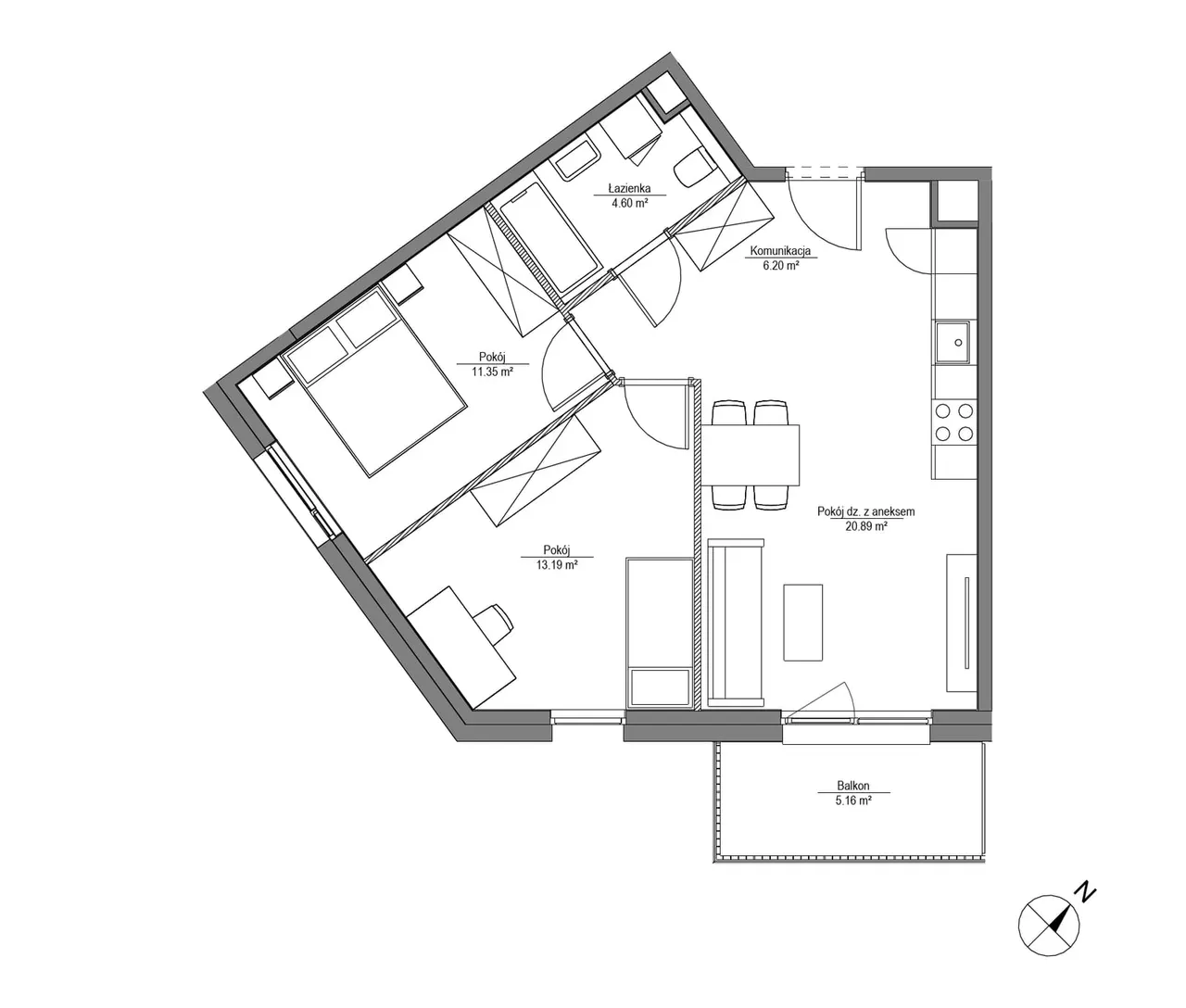 Unit LH/LHA/A/4/5 — Lira House
