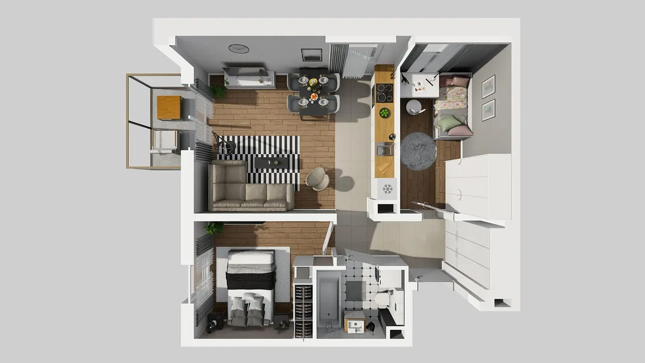 Лот APARTAMENTY KAMIEŃSKIEGO_1_1_A_MK_16 — APARTAMENTY KAMIEŃSKIEGO