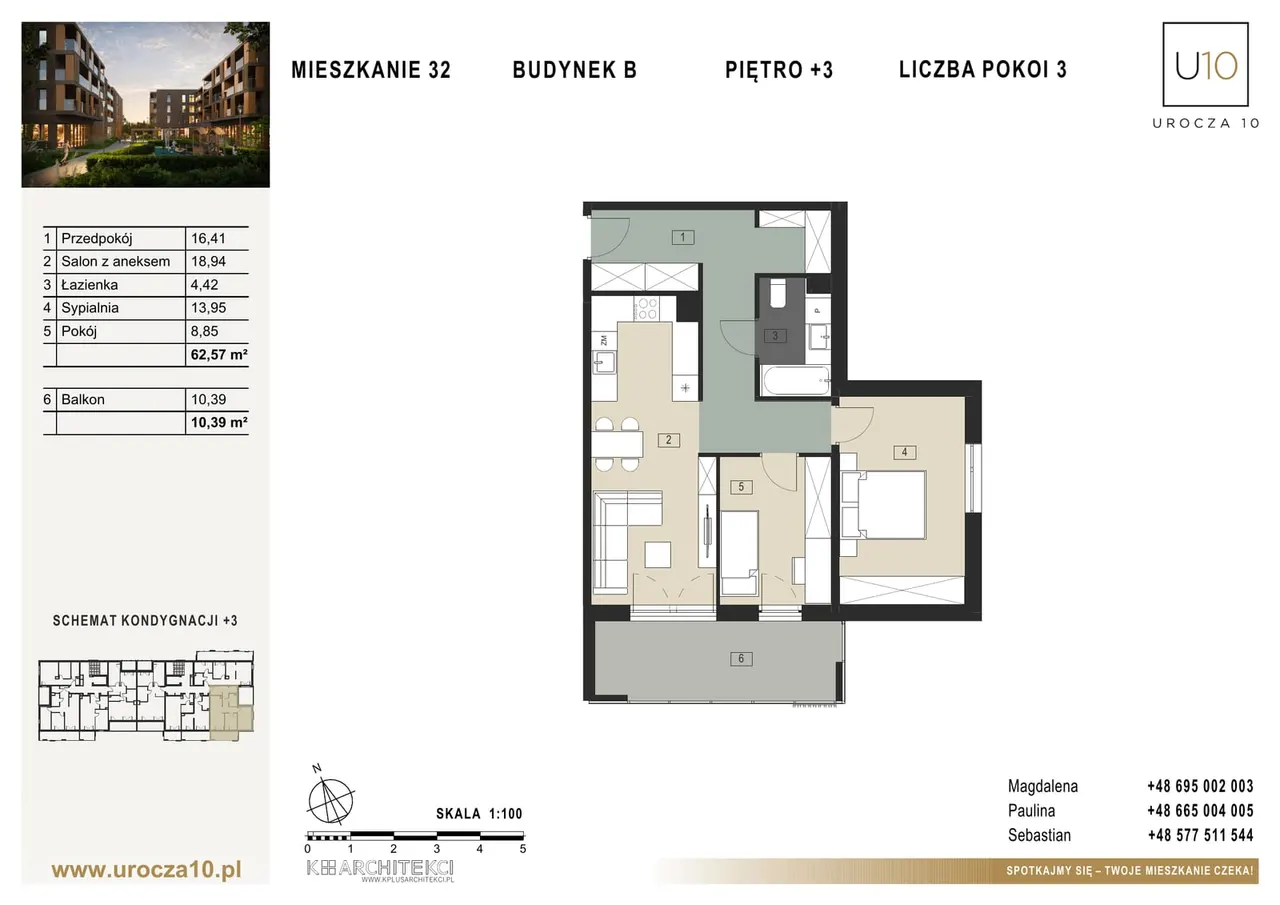 Lokal B32 — Urocza 10E