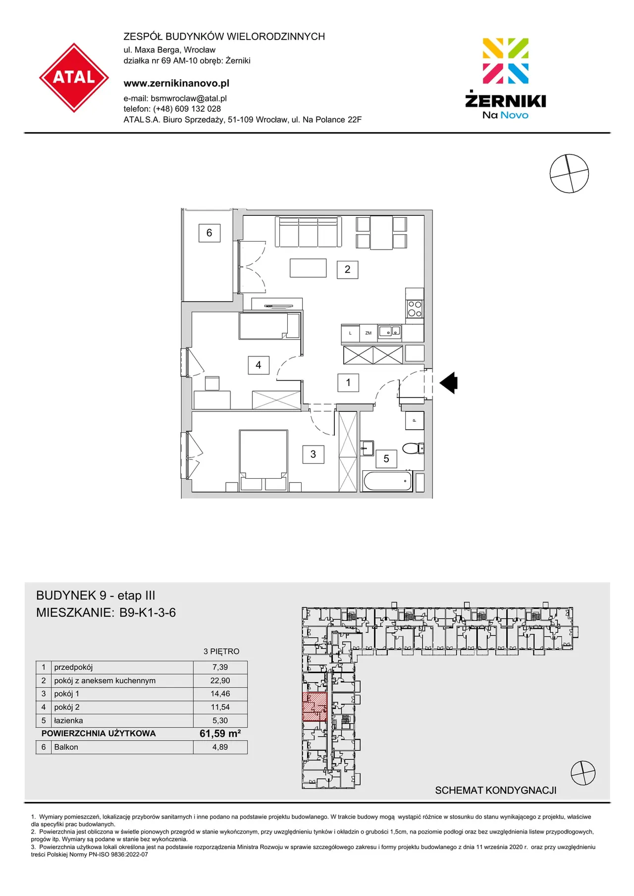 Unit B9-K1-3-6 — W. Lipińskiego oraz M. Berga