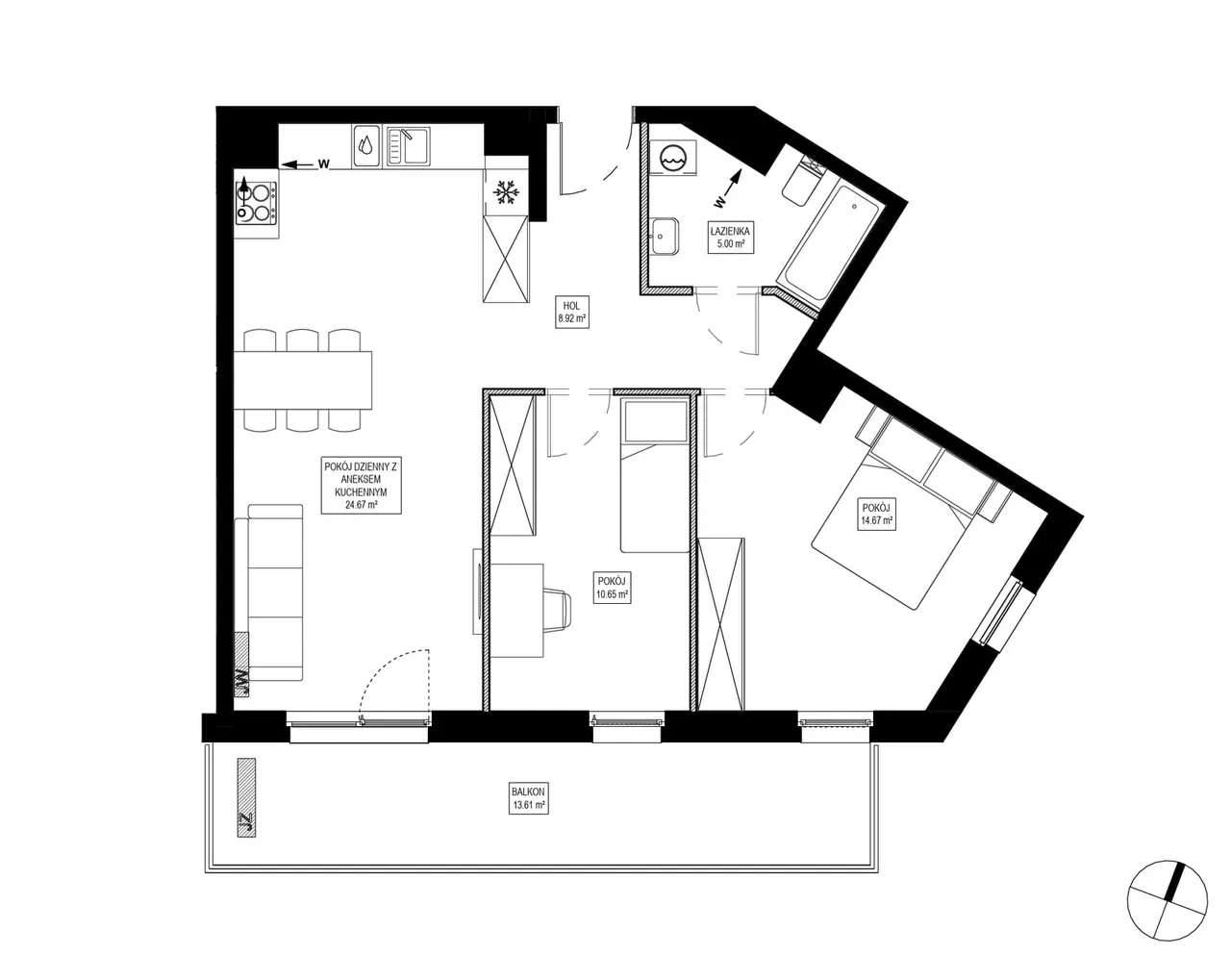 Лот OK5/E/5/3 — Osiedle Kameralne