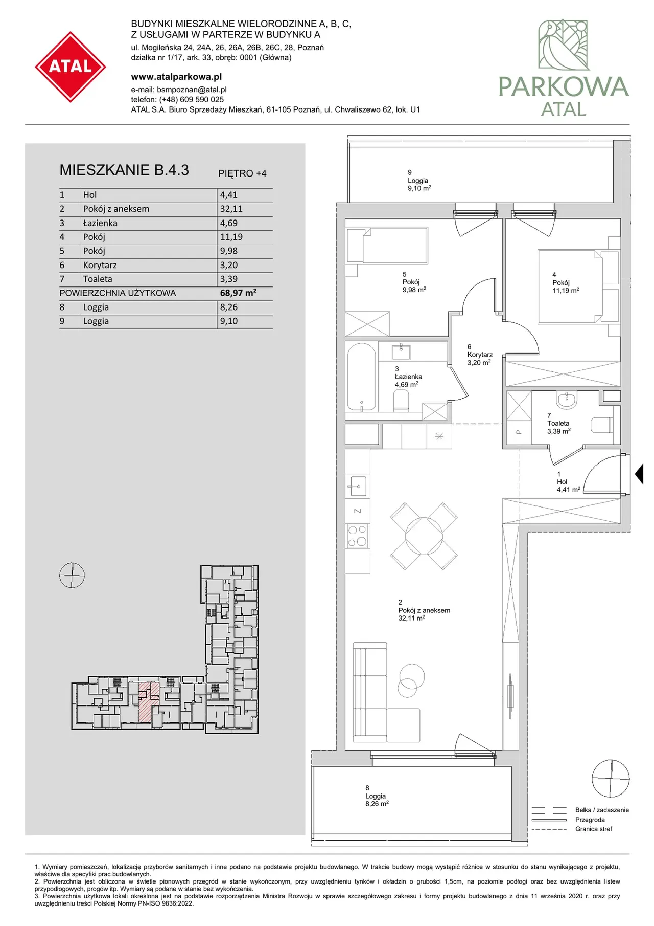 Лот B.4.3 — Mogileńska 24, 26 i 28