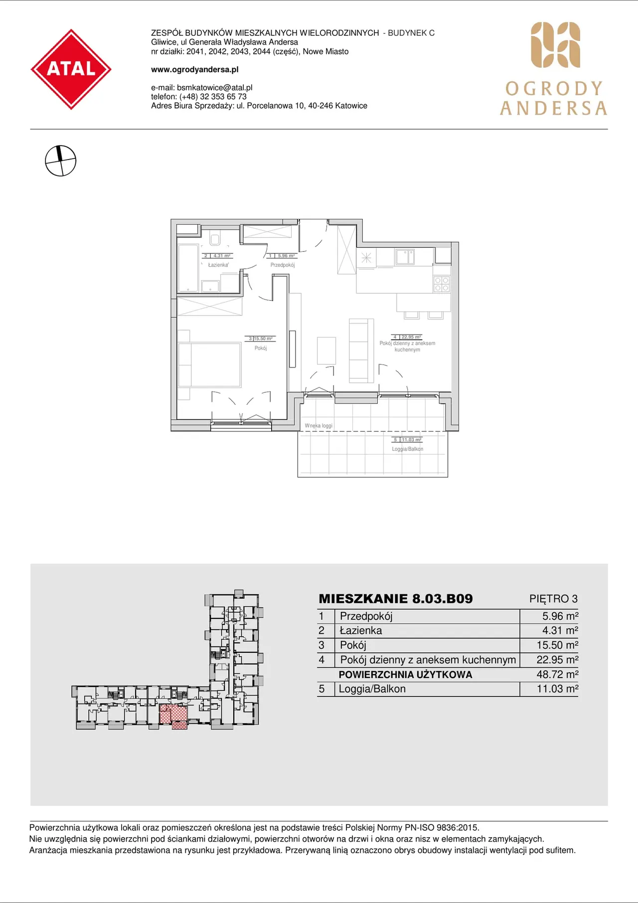 Unit 8.03.B09 — Sowińskiego i Okulickiego