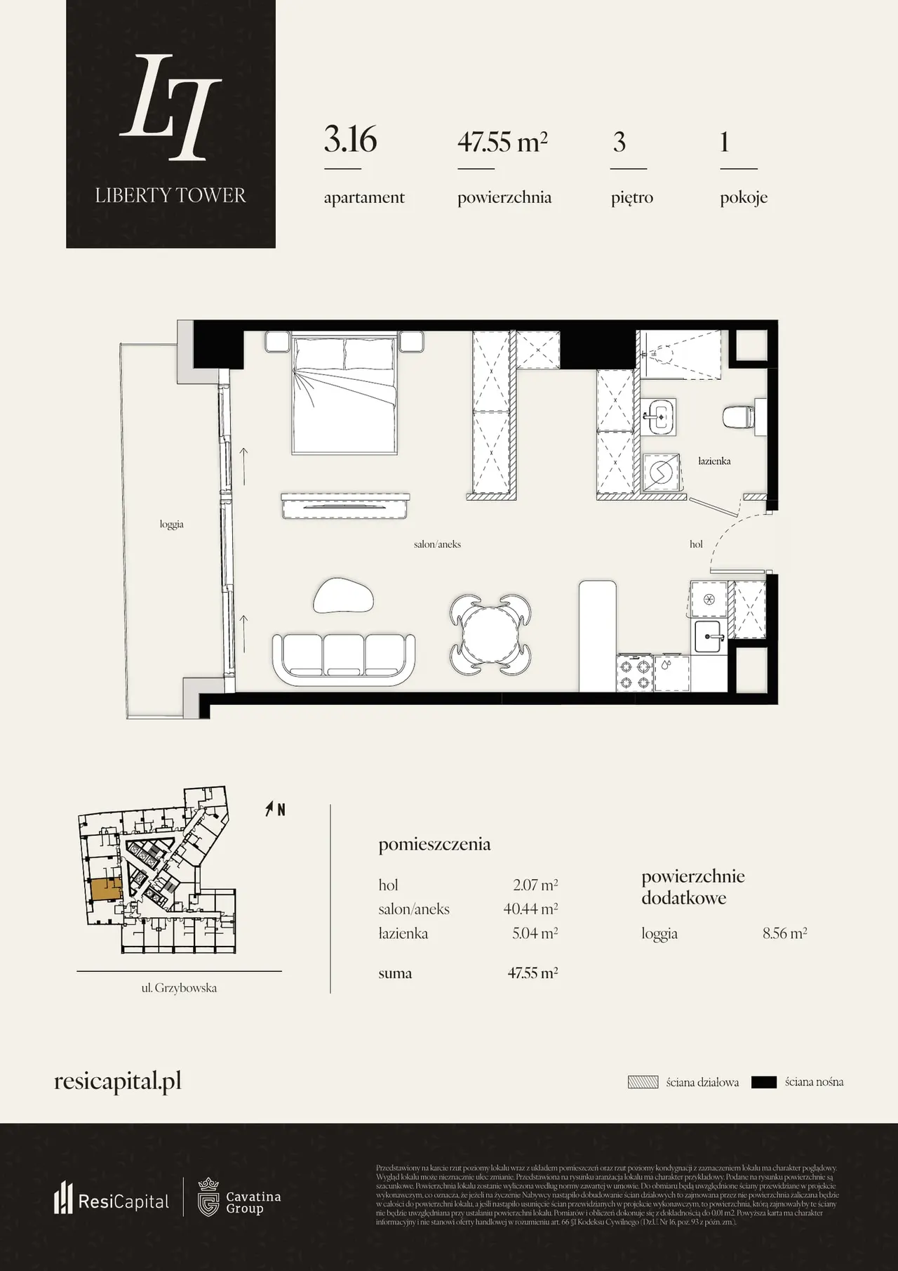 Lokal 1/3.16 — Liberty Tower
