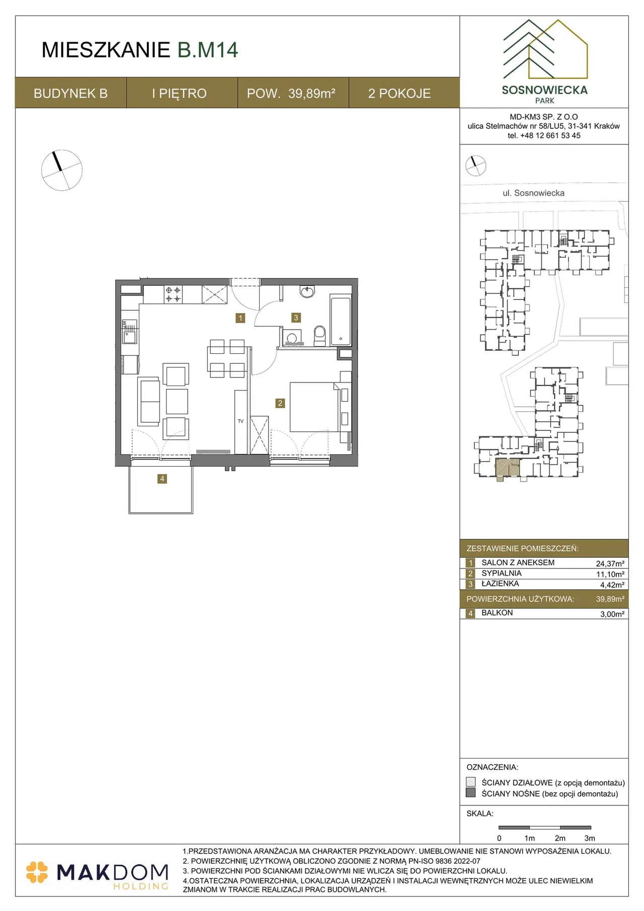 Unit B/B.M14 — Sosnowiecka Park