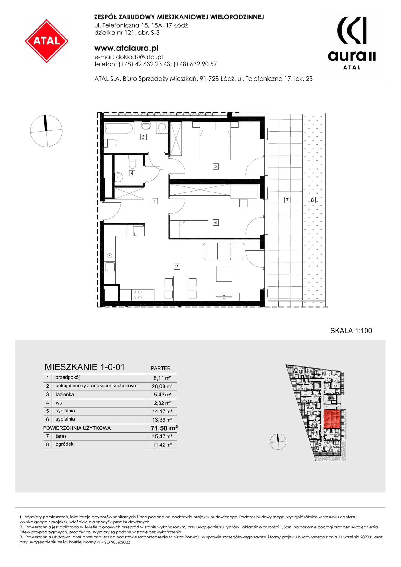 Lokal 1-0-01 — Telefoniczna 15, 15A, 17