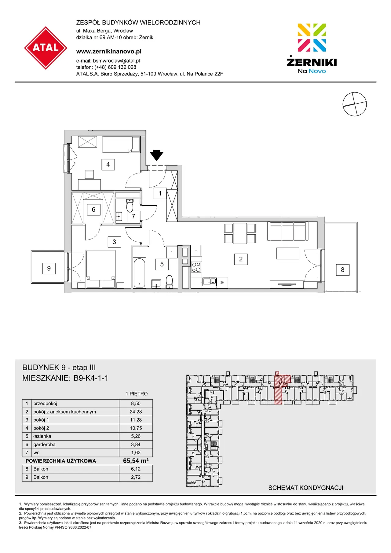 Лот B9-K4-1-1 — W. Lipińskiego oraz M. Berga