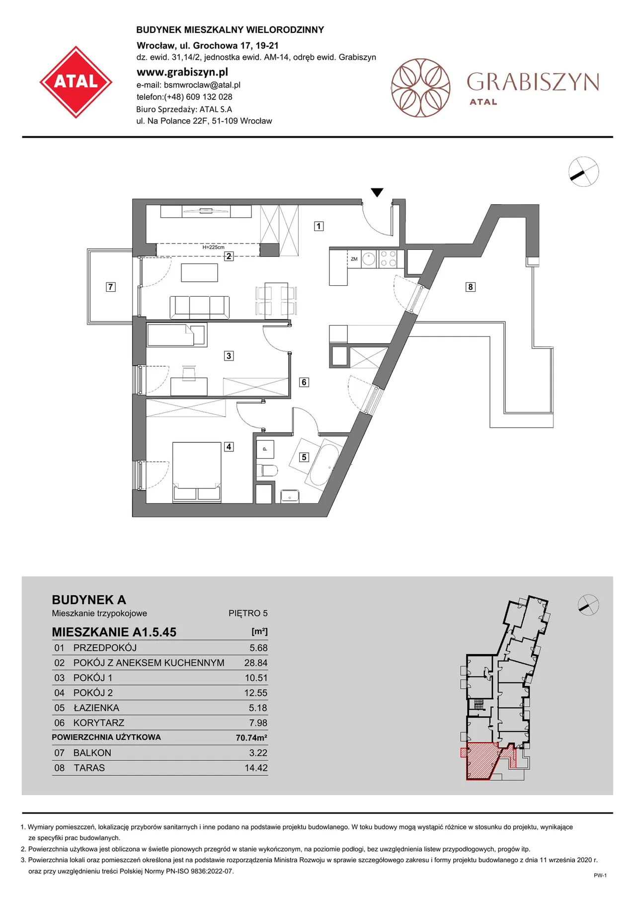 Unit A1.5.45 — ul. Grochowa 17, 19-21