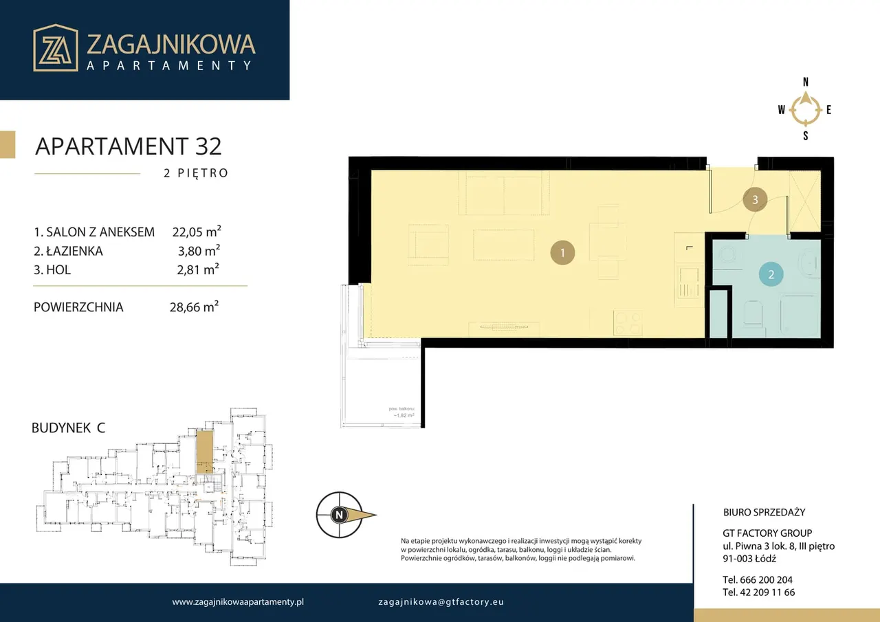 Лот 32 — Apartamenty Zagajnikowa 2