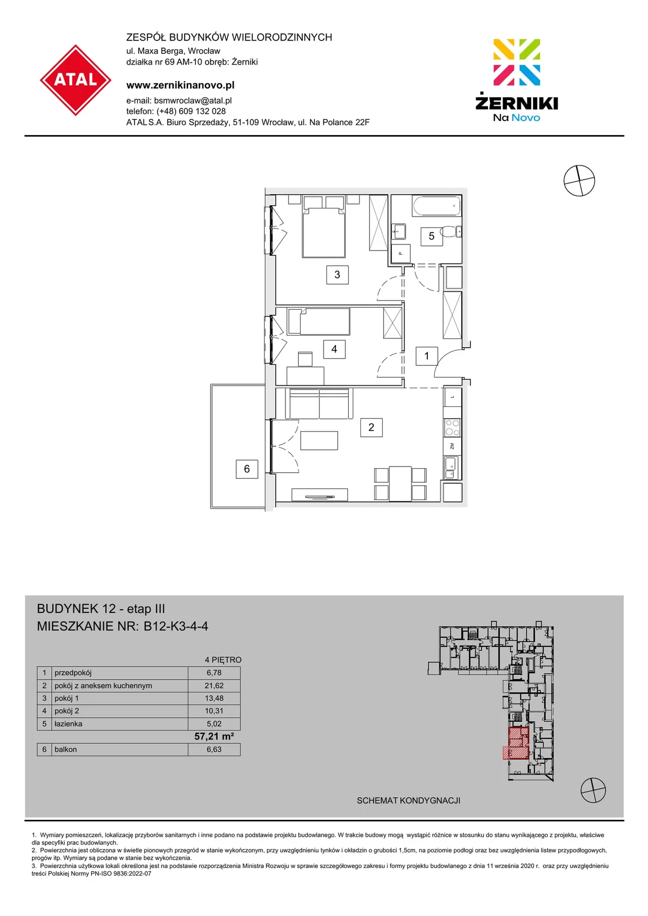 Unit B12-K3-4-4 — W. Lipińskiego oraz M. Berga