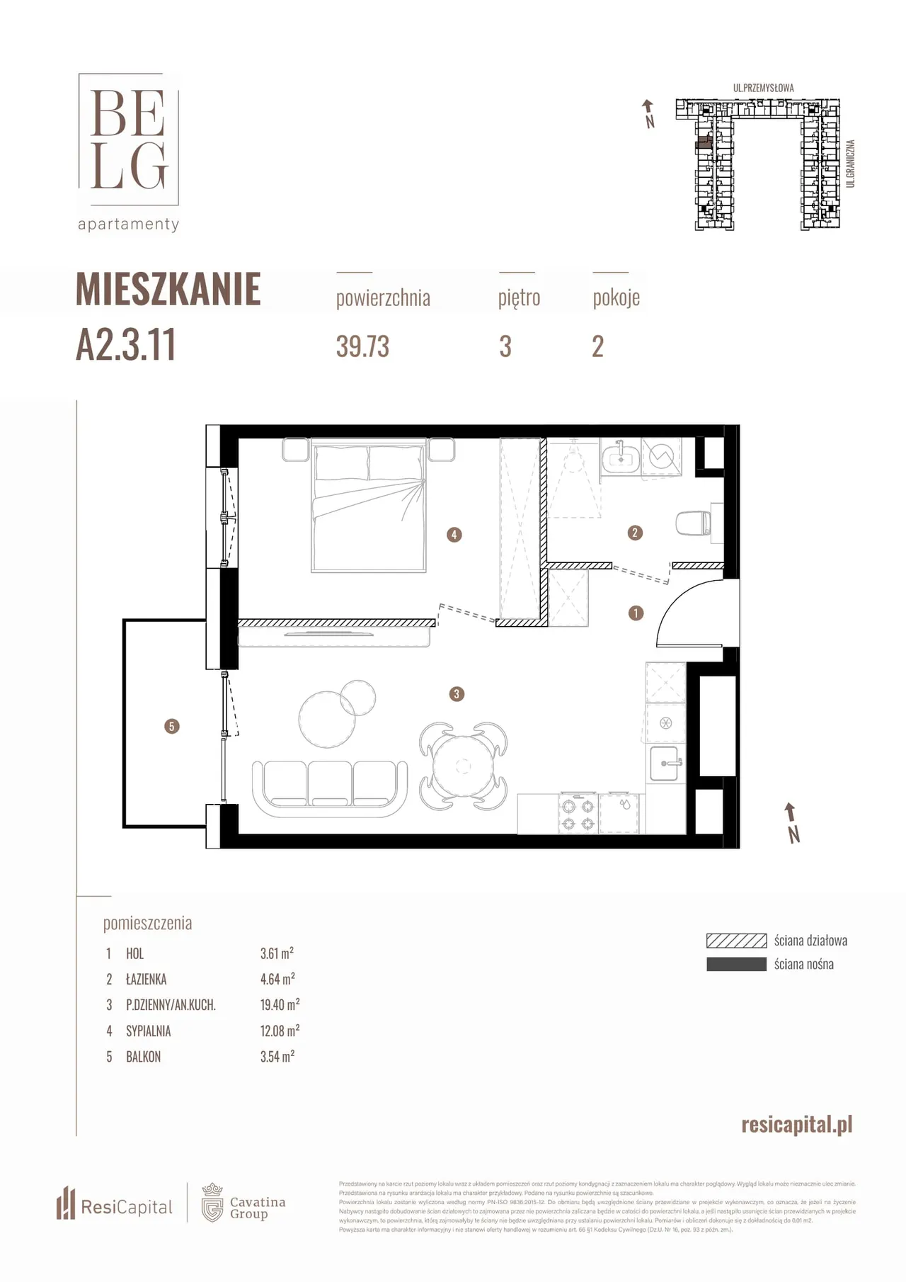 Lokal 2/A2.3.11 — CAVATINA SPV 32 SPÓŁKA Z OGRANICZONĄ ODPOWIEDZIALNOŚCIĄ