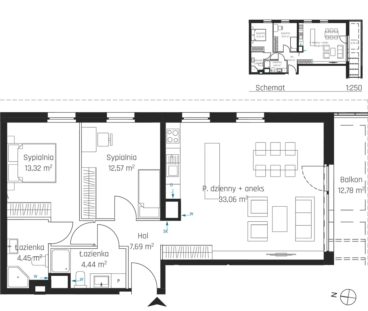 Лот 6M01 — Nadmotławie Apartments