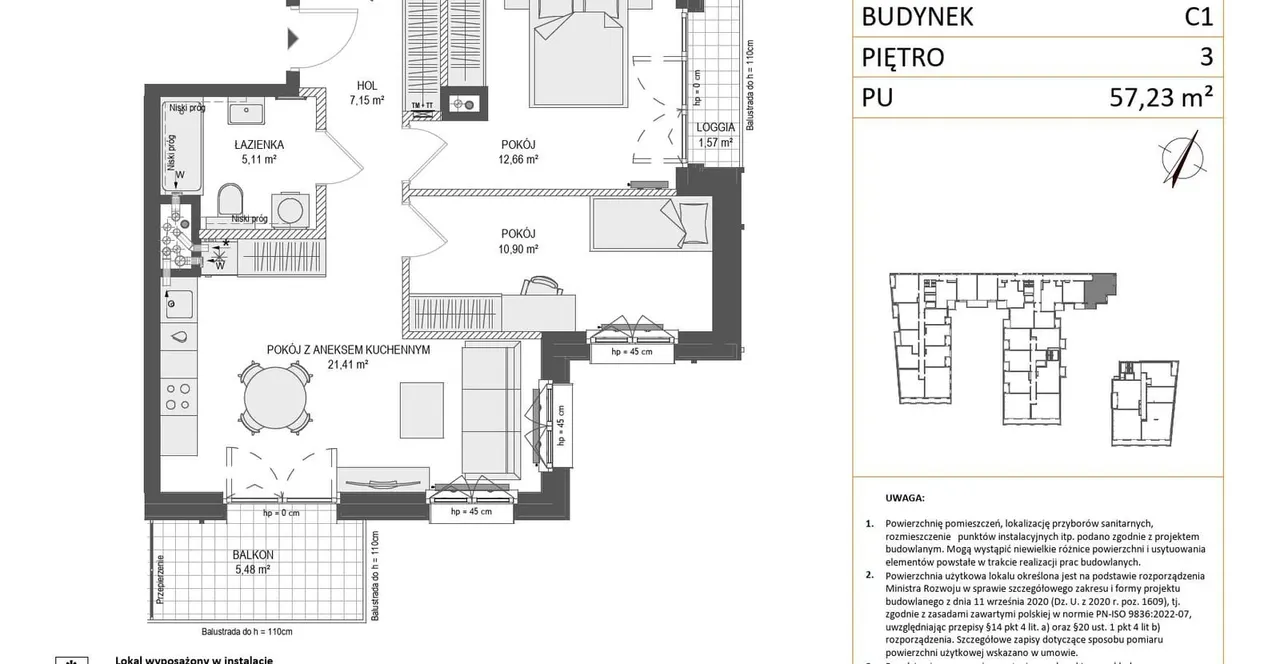 Unit ZAJEZDNIA MOTŁAWA_1_2_C1_MK_68 — Kurza 1-8