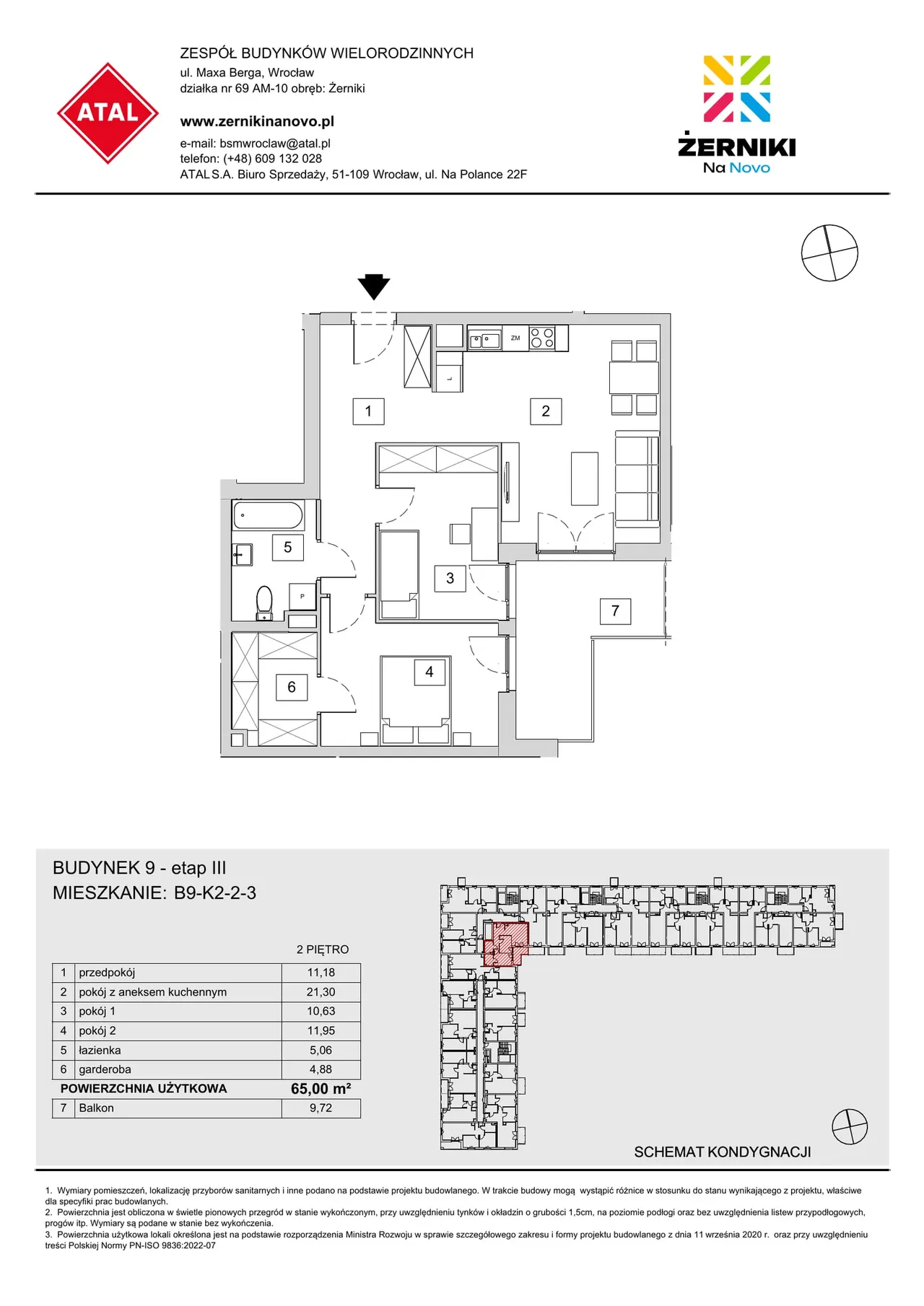 Лот B9-K2-2-3 — W. Lipińskiego oraz M. Berga