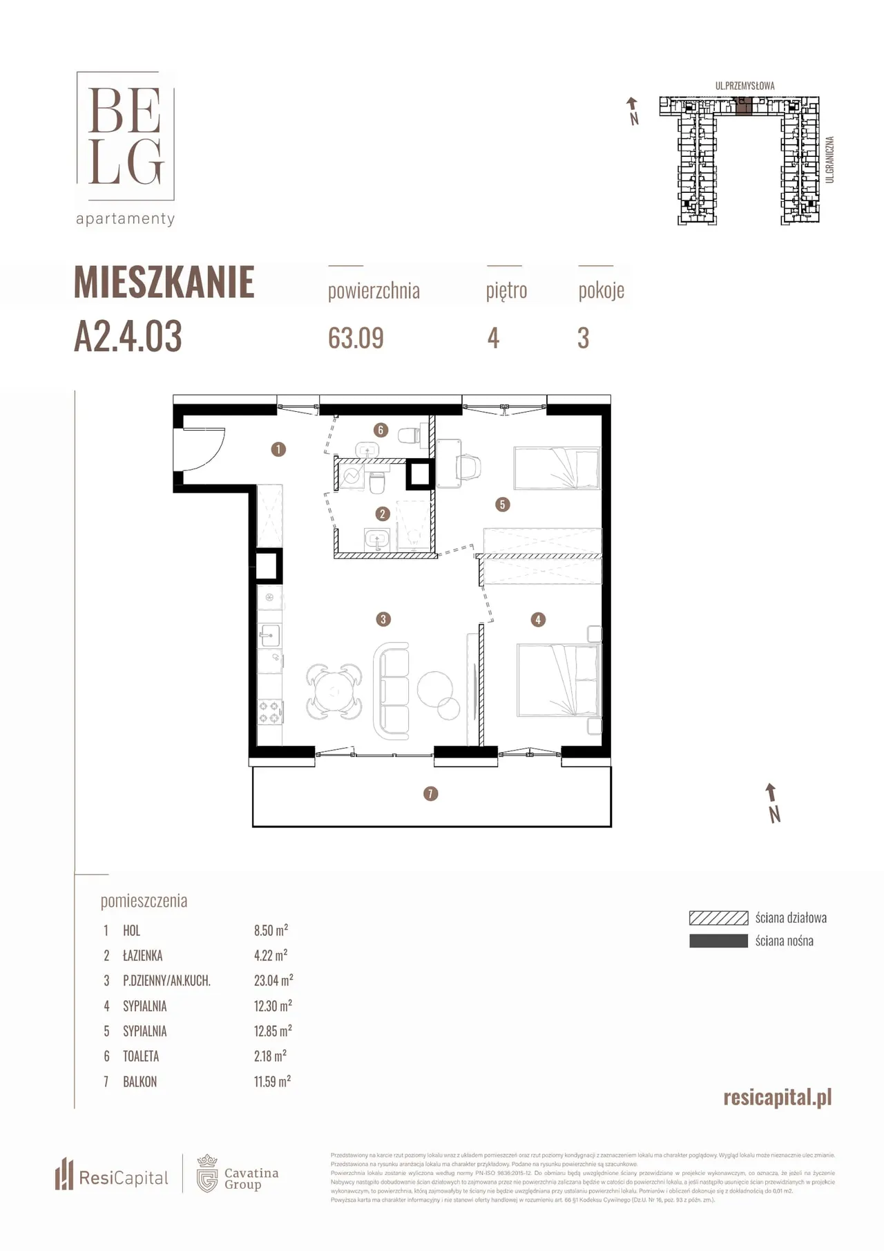 Lokal 2/A2.4.03 — CAVATINA SPV 32 SPÓŁKA Z OGRANICZONĄ ODPOWIEDZIALNOŚCIĄ