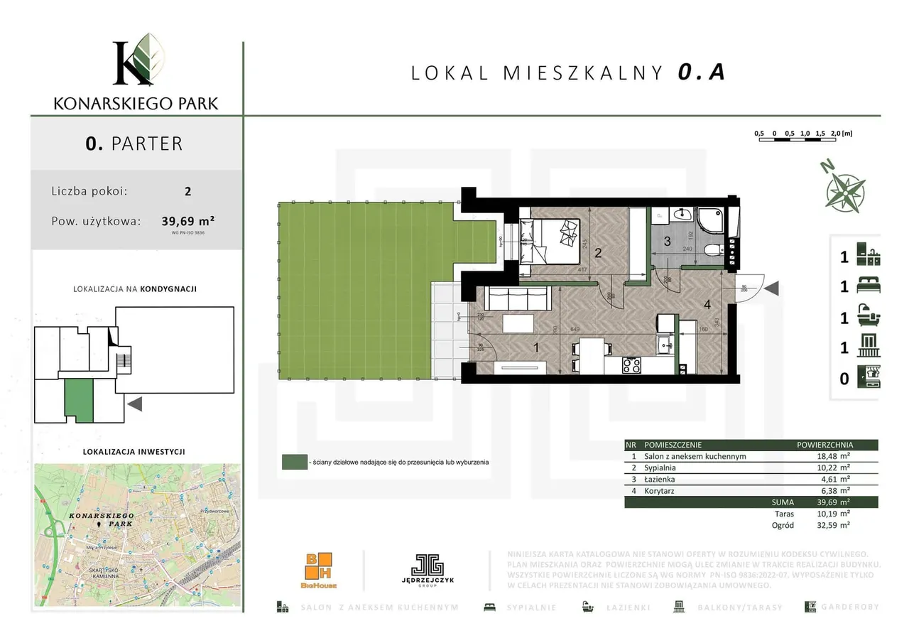 Лот 0.A — ul. Konarskiego dz. nr ew.: 17/10, 27, 28 obr. 0003