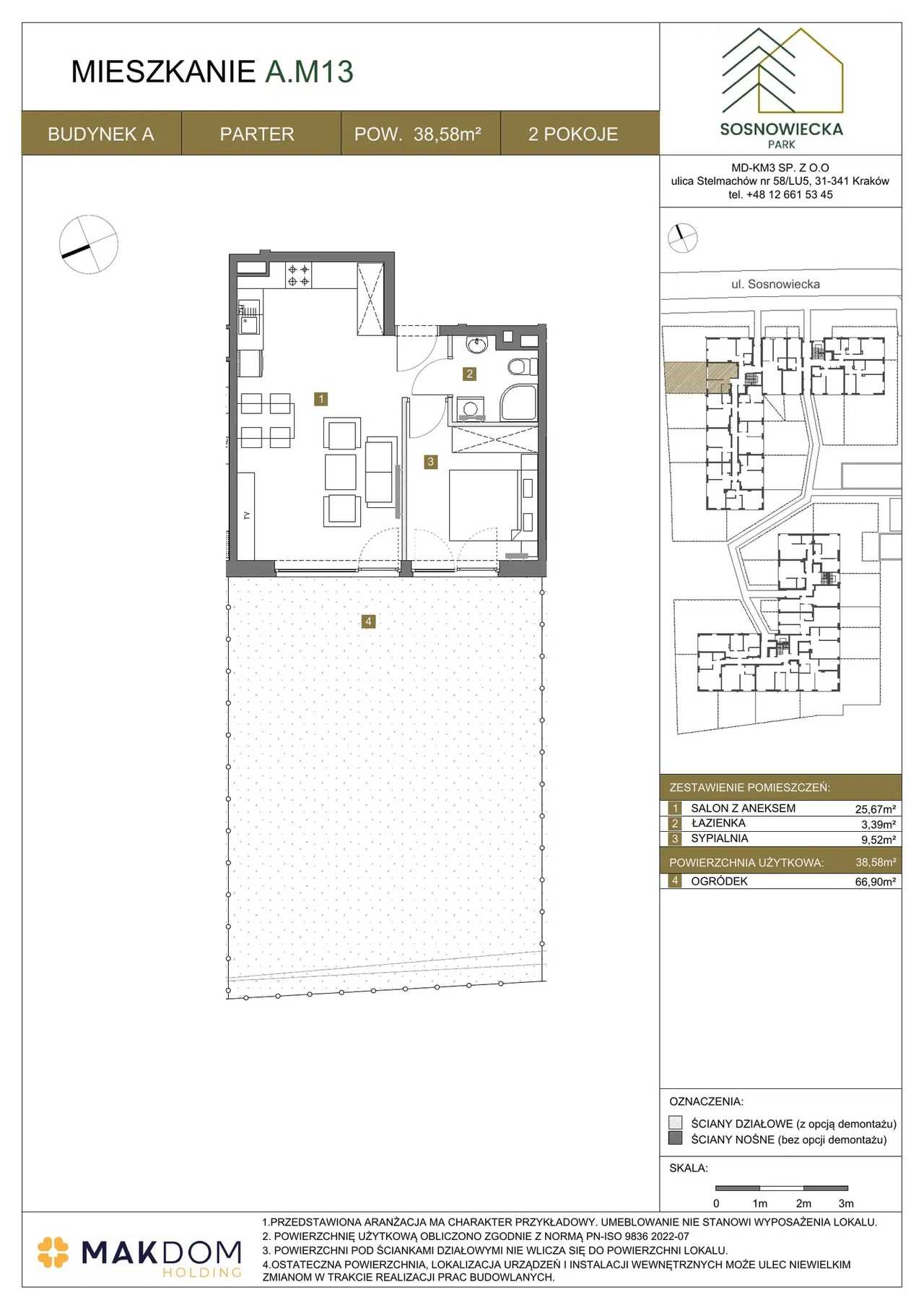 Unit A/A.M13 — Sosnowiecka Park