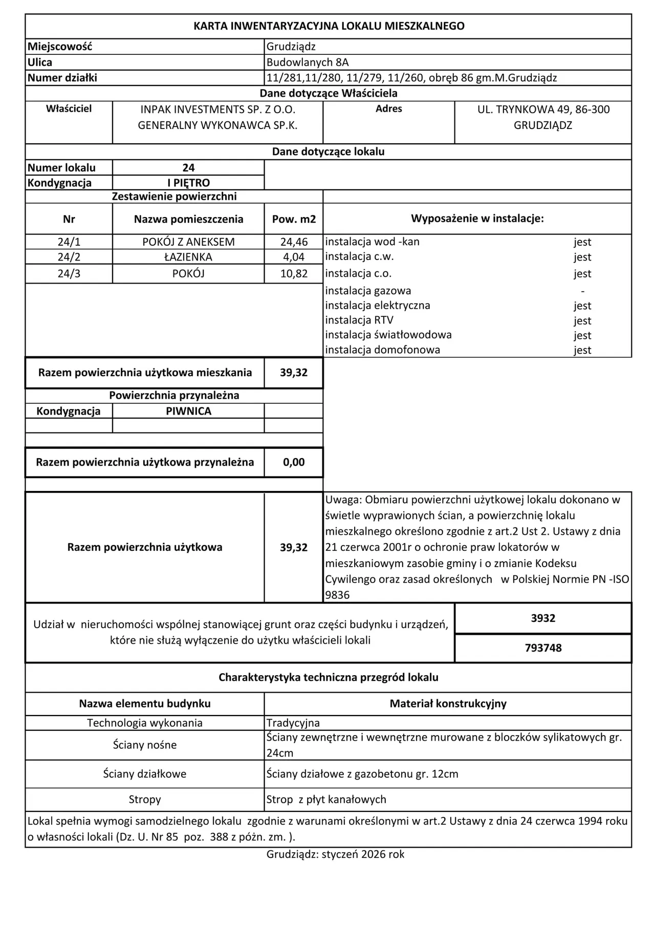 Unit M-24 — Budowlanych