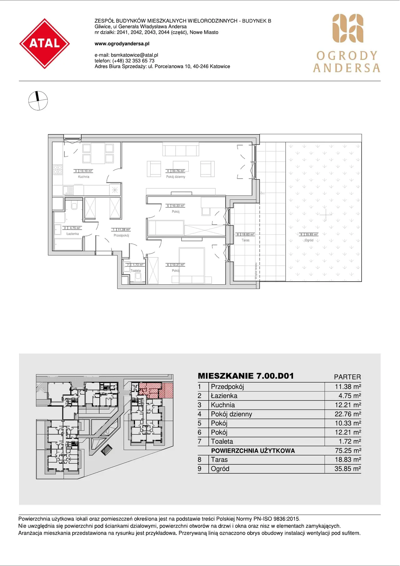 Лот 7.00.D01 — Sowińskiego i Okulickiego