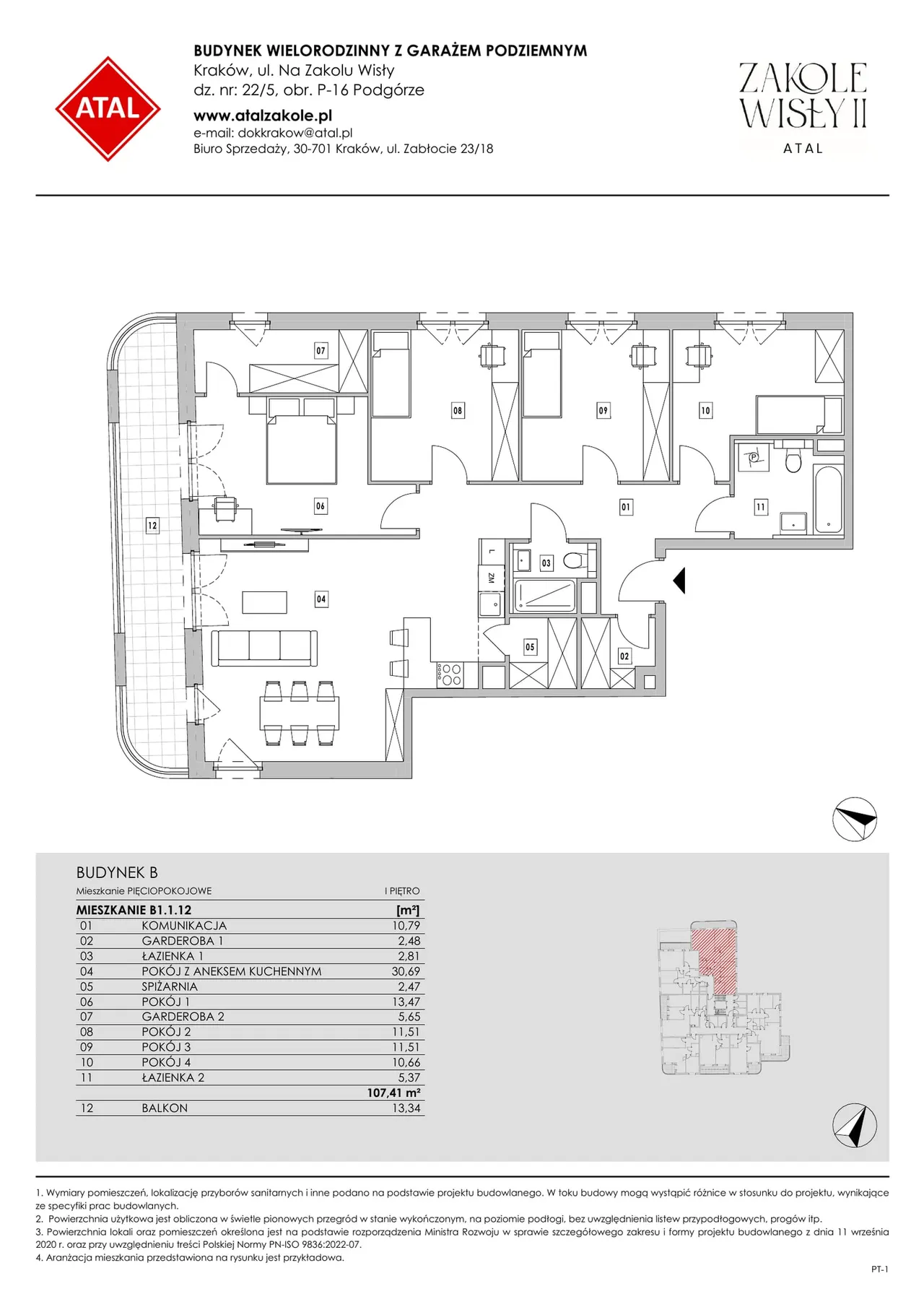 Unit B1.1.12 — ul. Na Zakolu Wisły