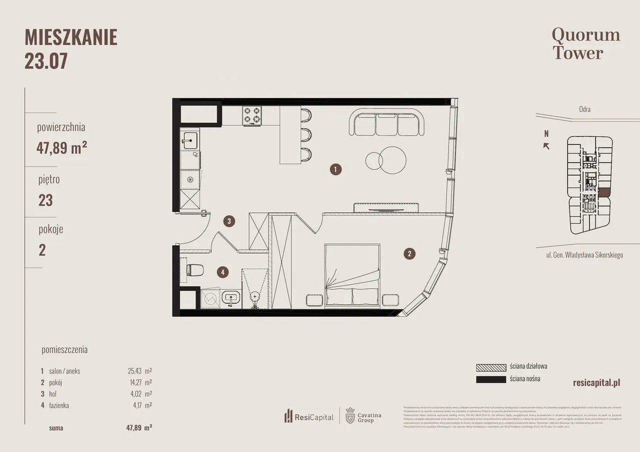 Lokal B/23.07 — Quorum Tower