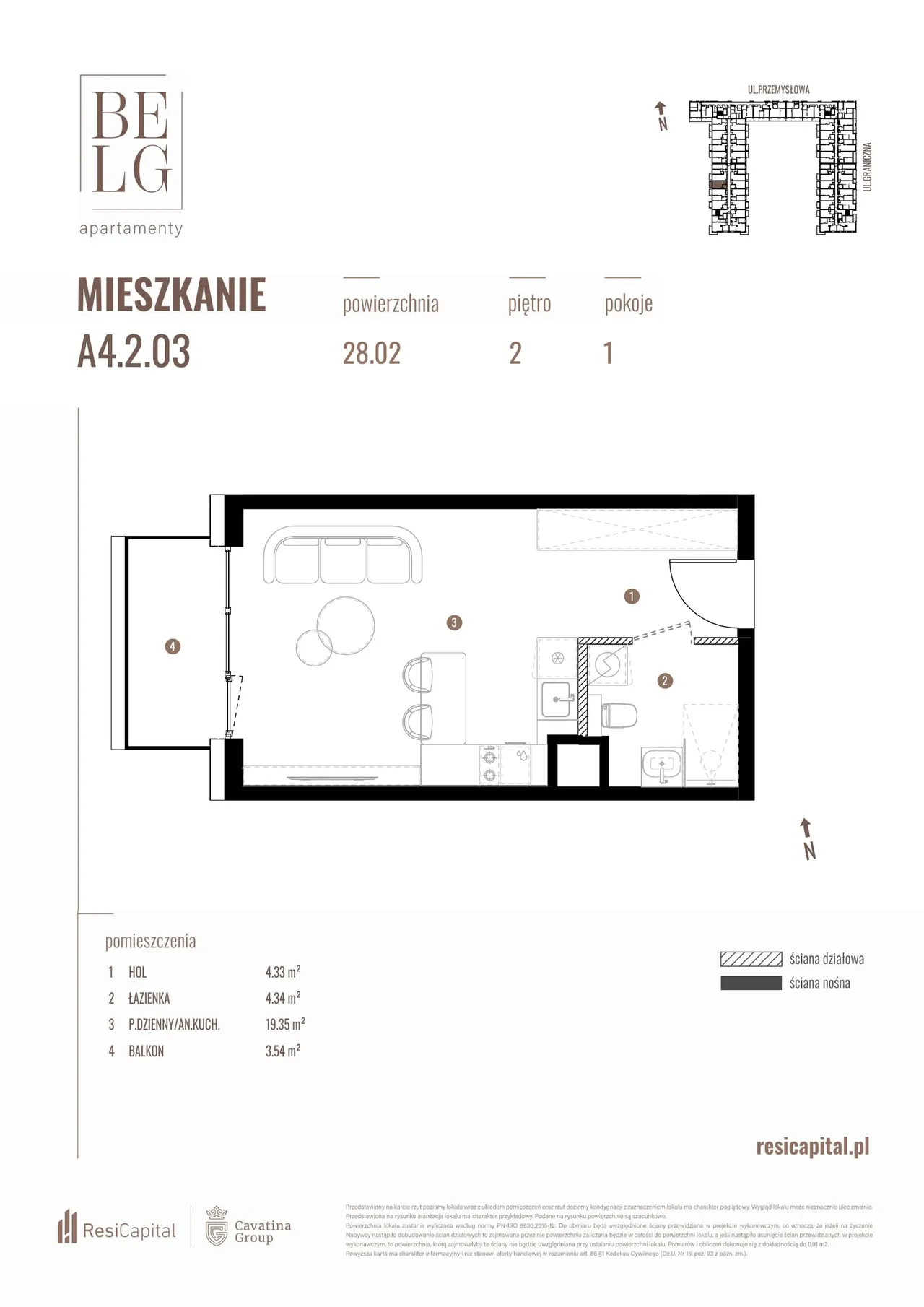 Lokal 2/A4.2.03 — CAVATINA SPV 32 SPÓŁKA Z OGRANICZONĄ ODPOWIEDZIALNOŚCIĄ