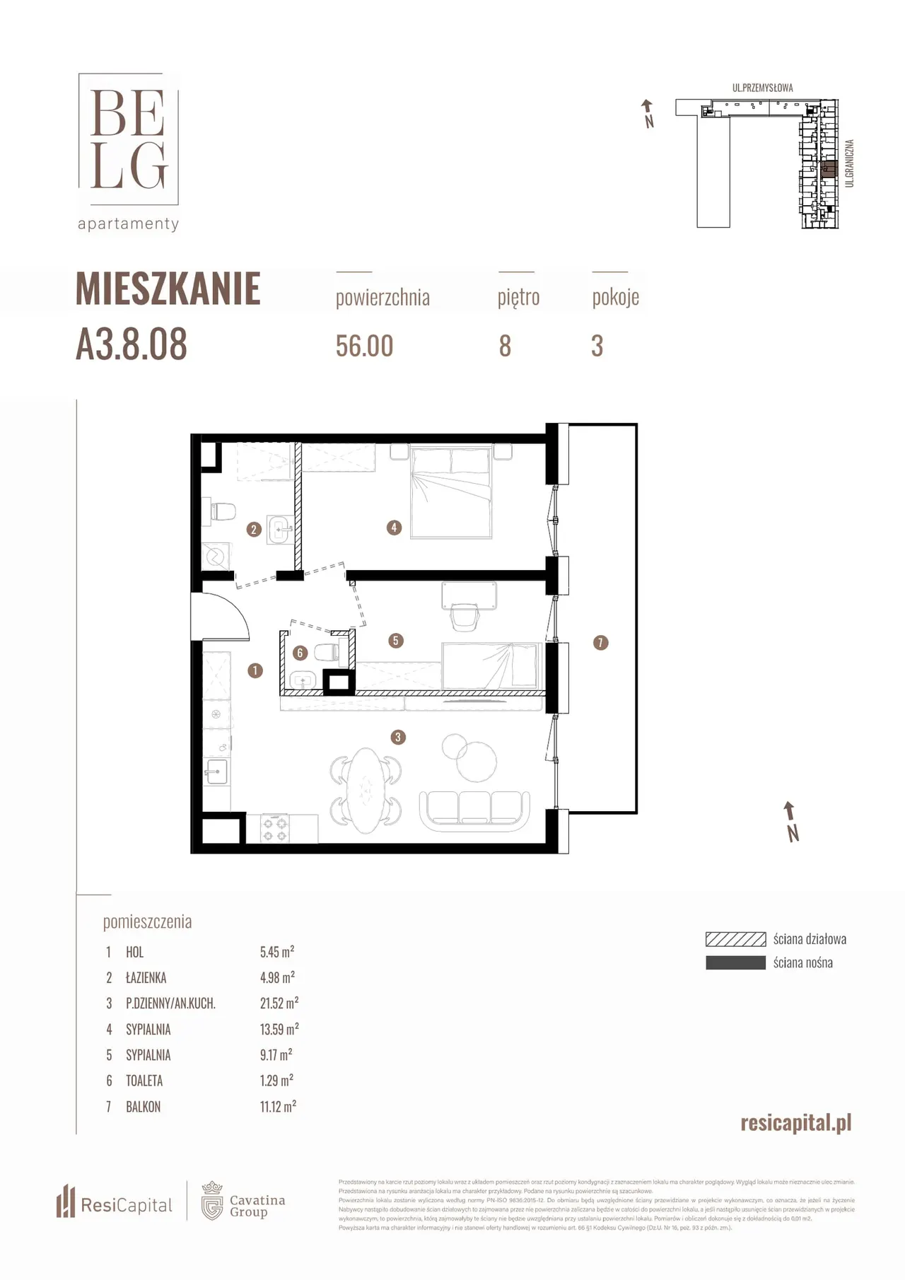 Lokal 2/A3.8.08 — CAVATINA SPV 32 SPÓŁKA Z OGRANICZONĄ ODPOWIEDZIALNOŚCIĄ