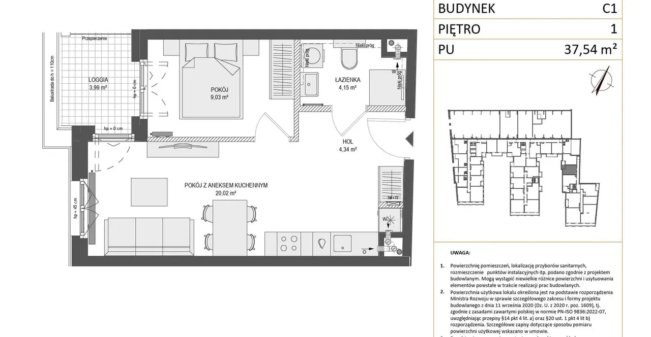 Лот ZAJEZDNIA MOTŁAWA_1_2_C1_MK_115 — Kurza 1-8