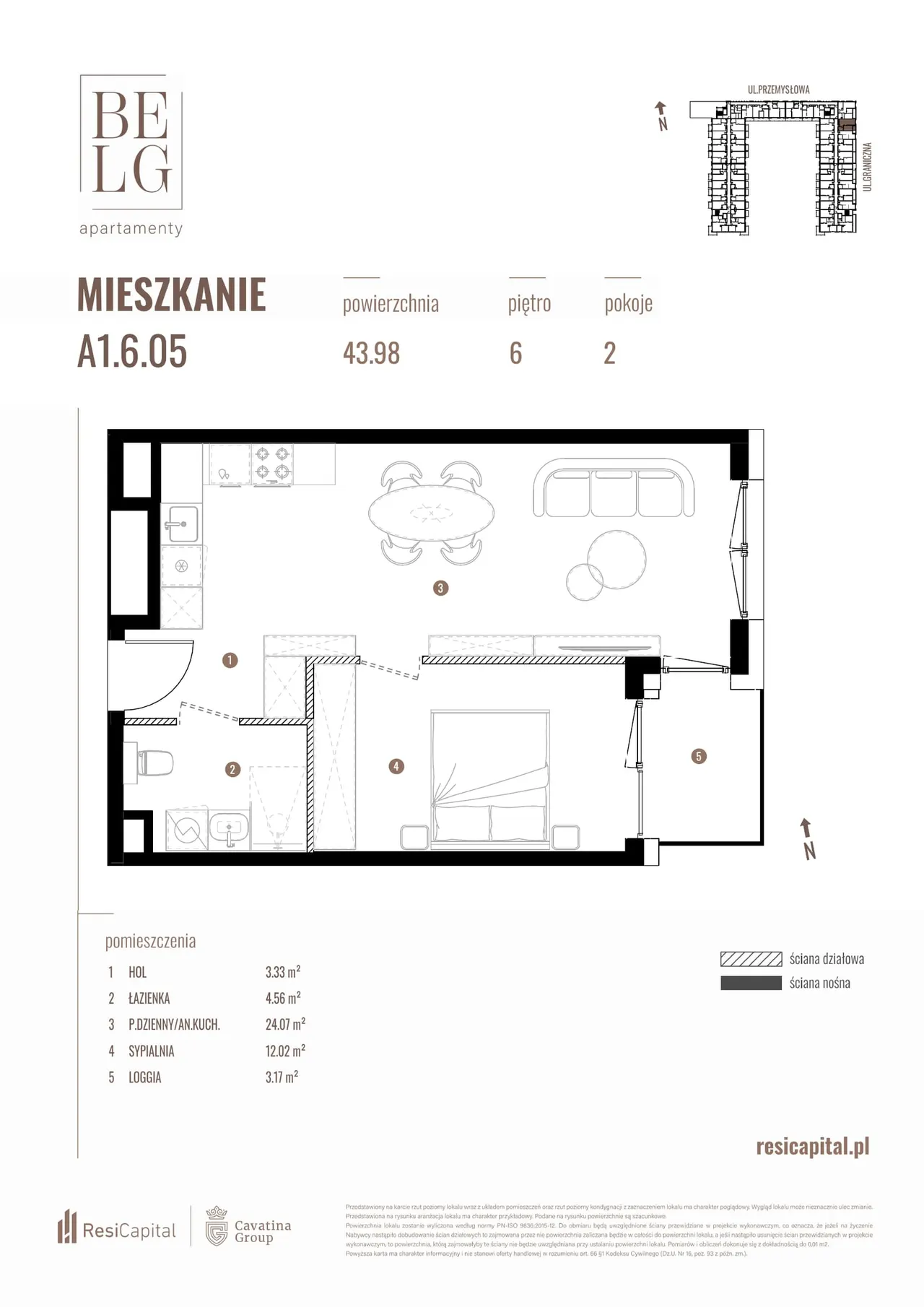 Lokal 2/A1.6.05 — CAVATINA SPV 32 SPÓŁKA Z OGRANICZONĄ ODPOWIEDZIALNOŚCIĄ
