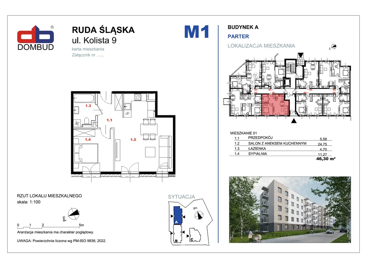 Unit A/1 — Ruda Śląska, ul. Kolista