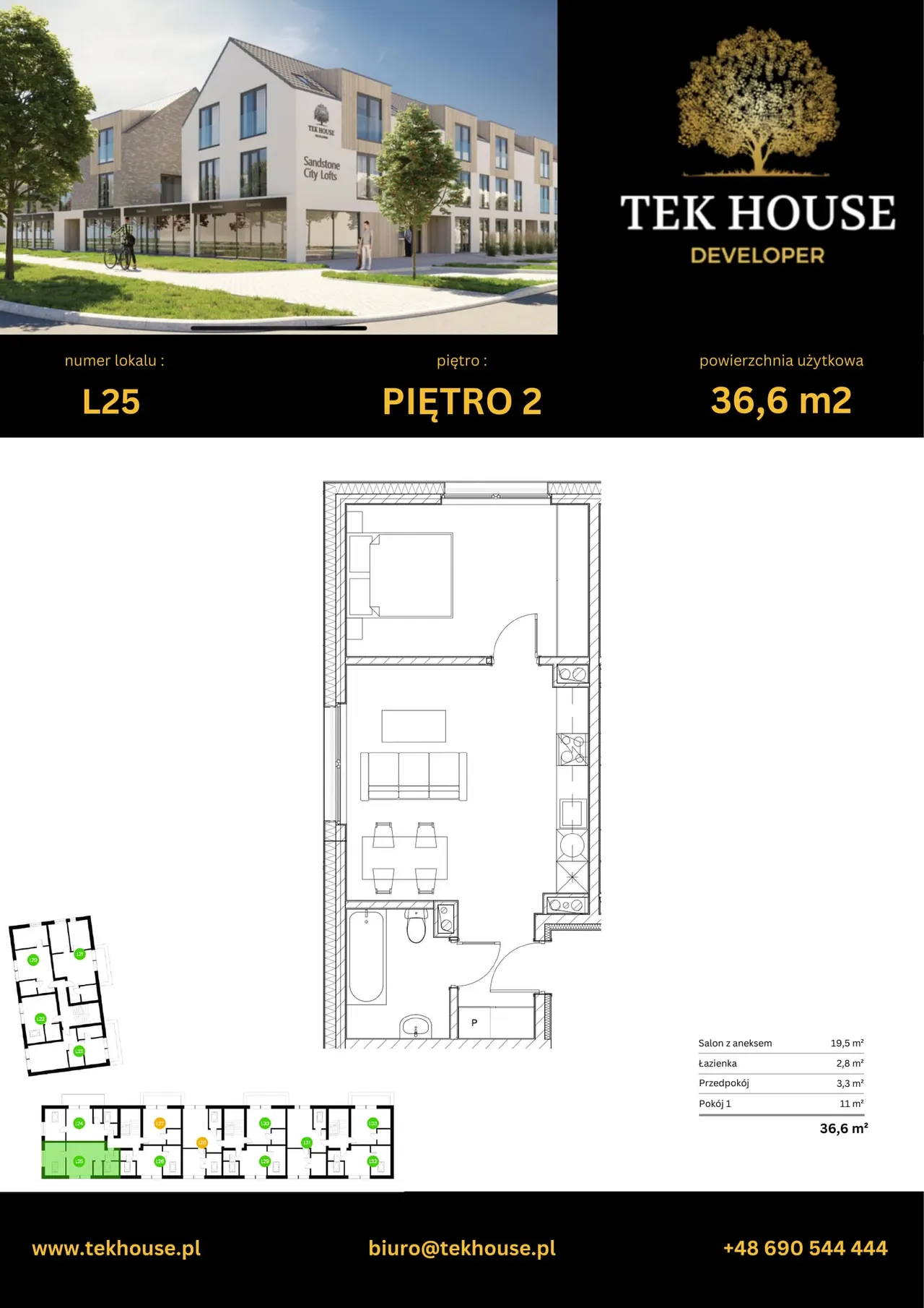 Unit L25 — Sandstone City Lofts