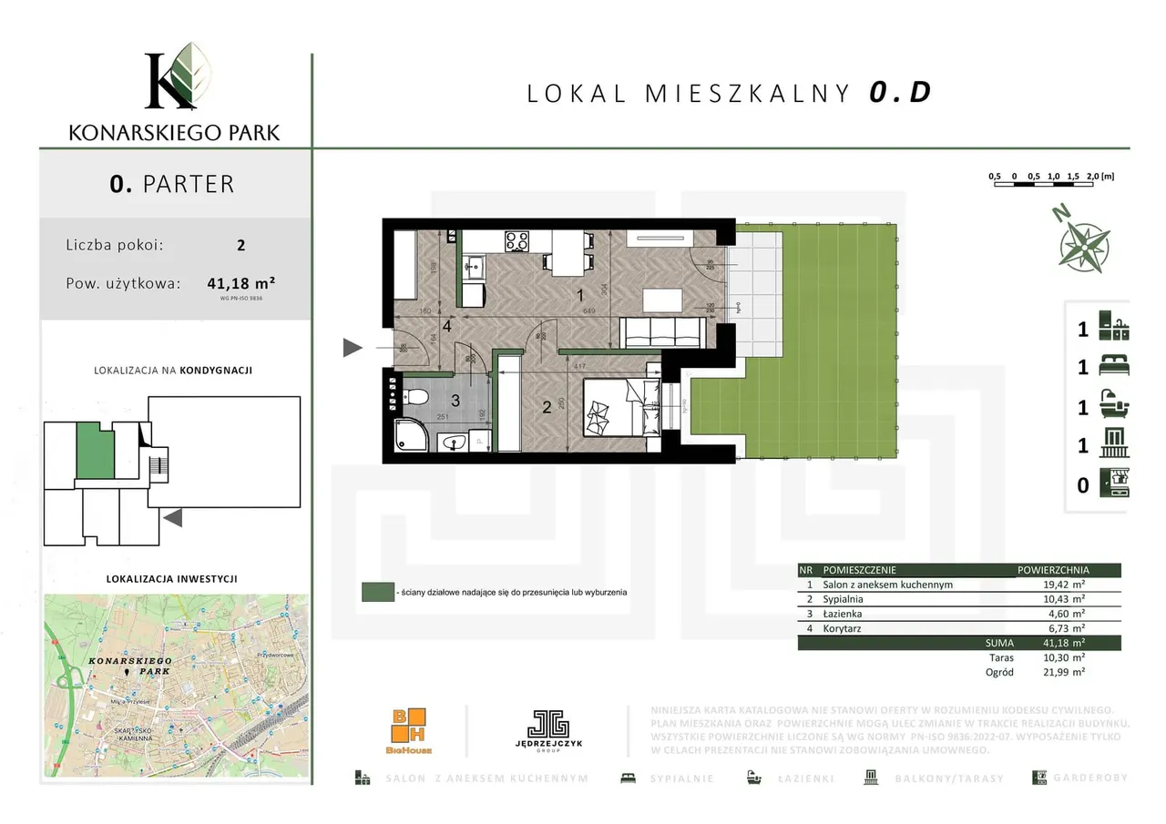 Лот 0.D — ul. Konarskiego dz. nr ew.: 17/10, 27, 28 obr. 0003