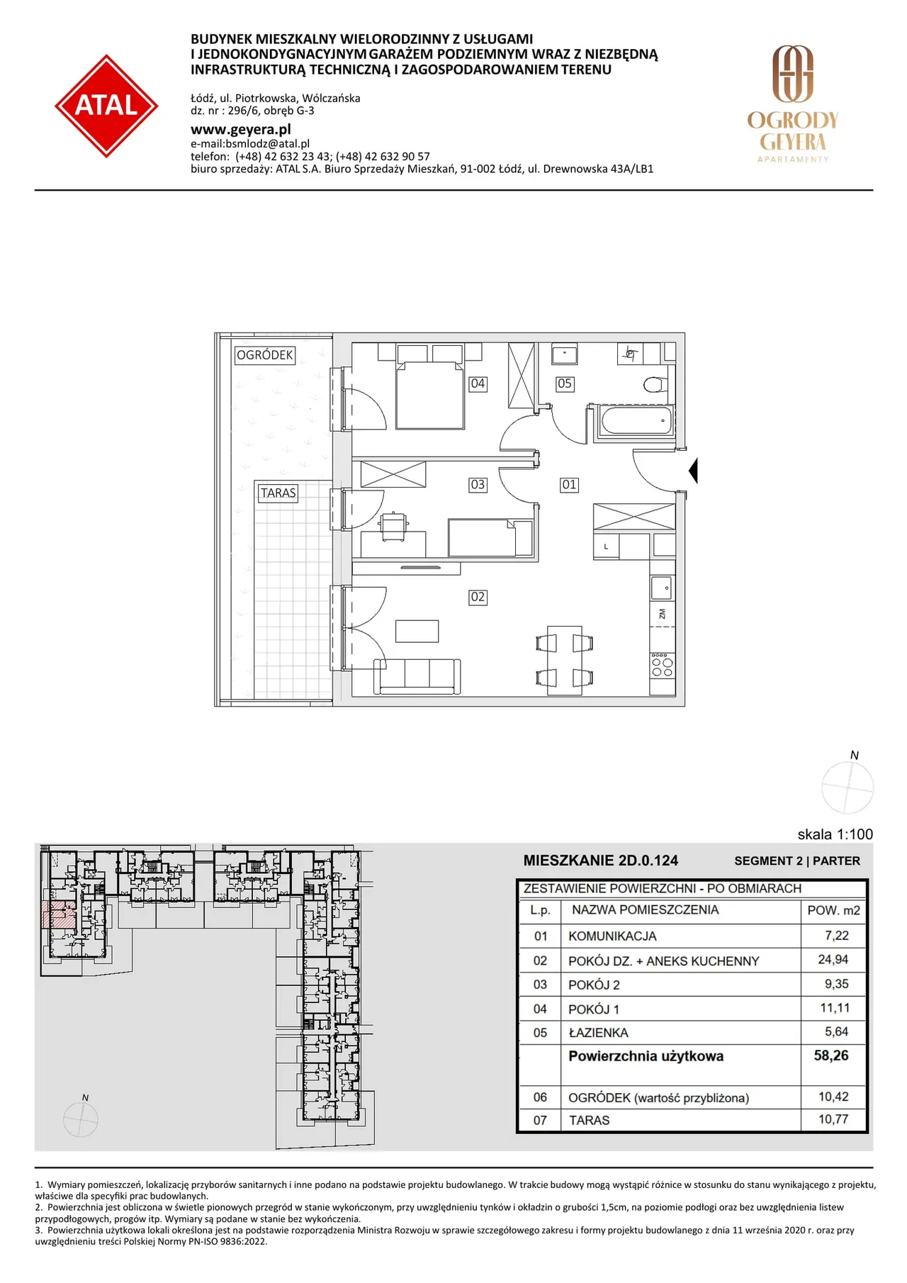Unit 2D.0.124 — Piotrkowska i Wólczańska