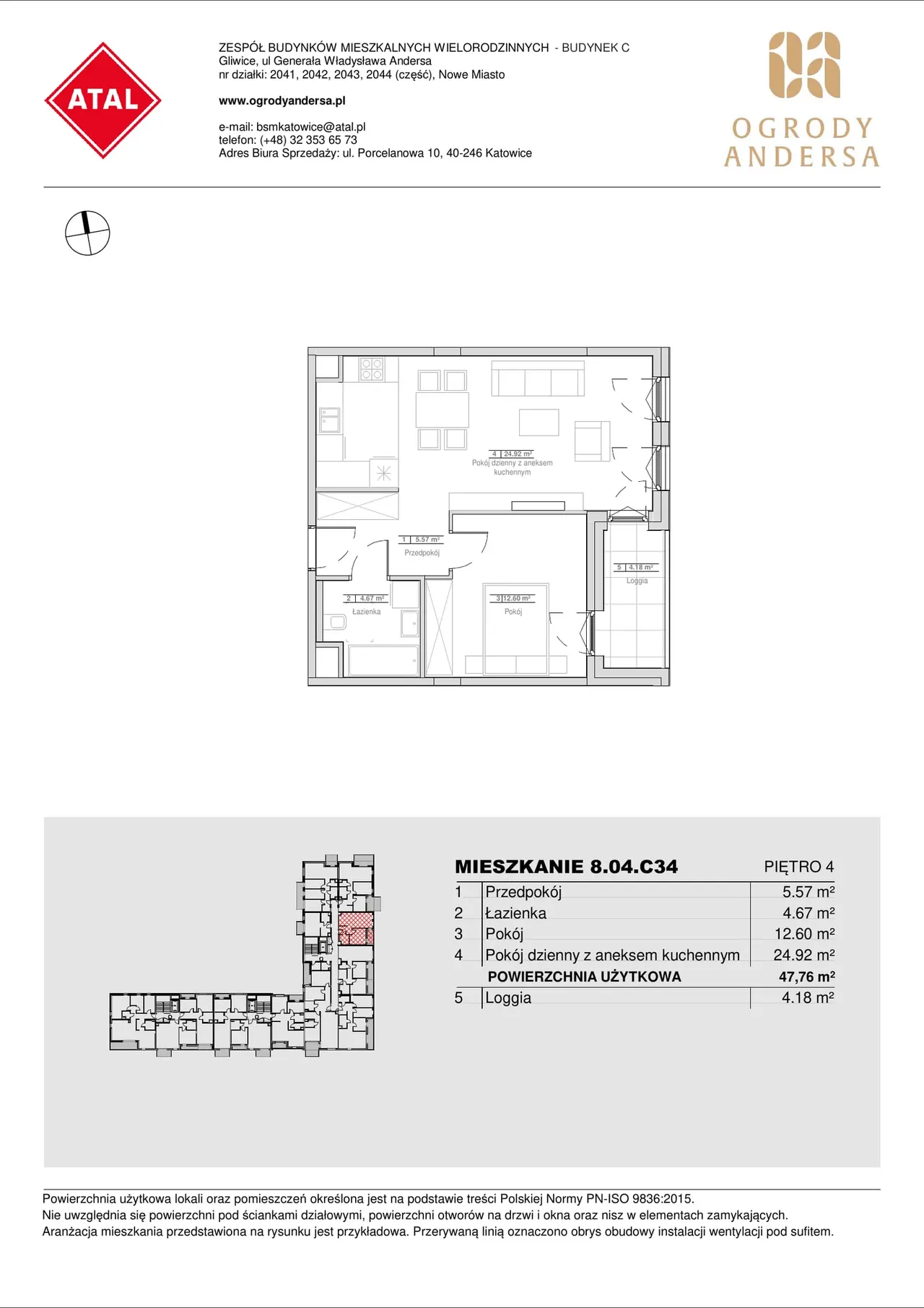 Unit 8.04.C34 — Sowińskiego i Okulickiego